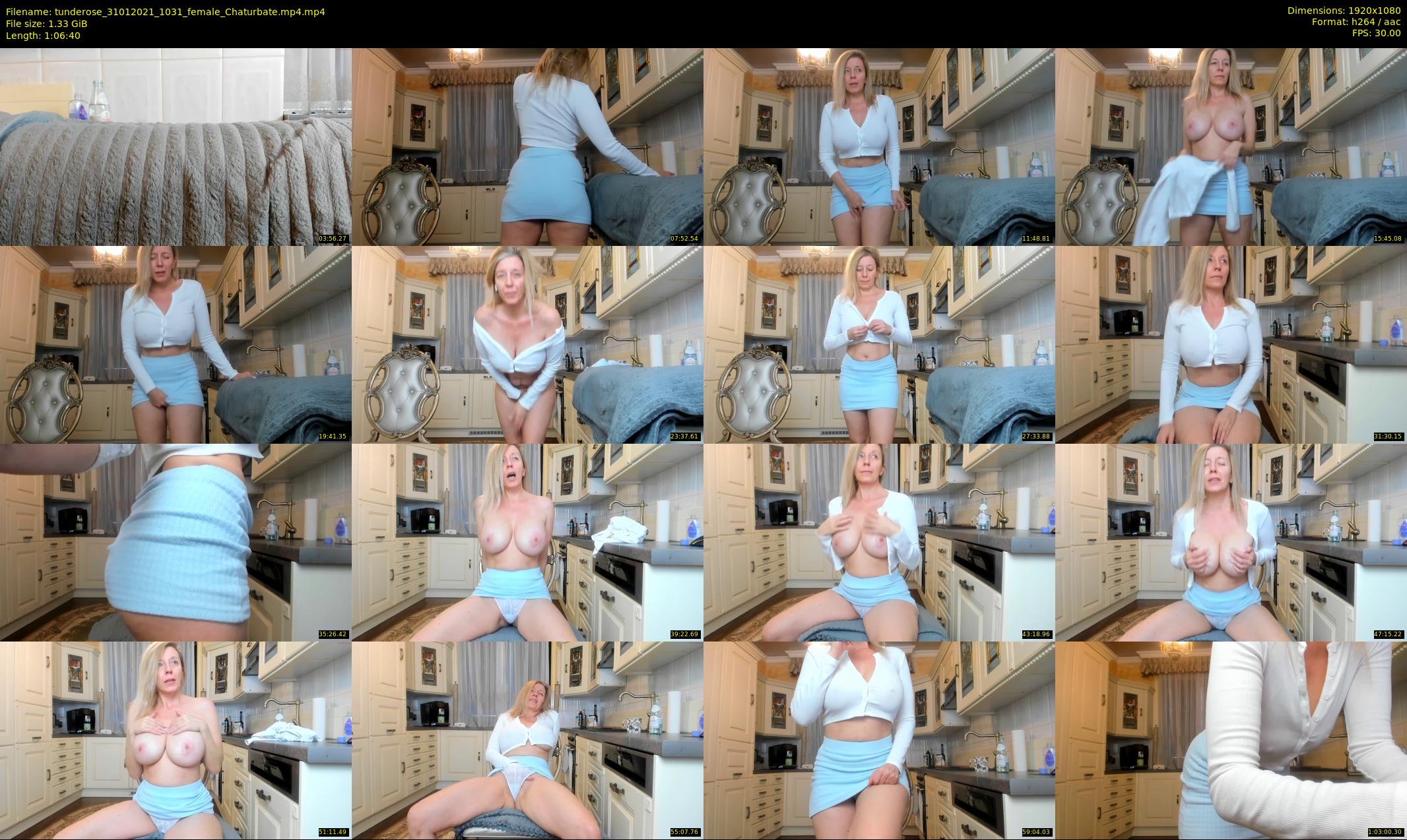 tunderose — 67 minute Chaturbate female cam show recording, 1080p, Jan 31, 2021