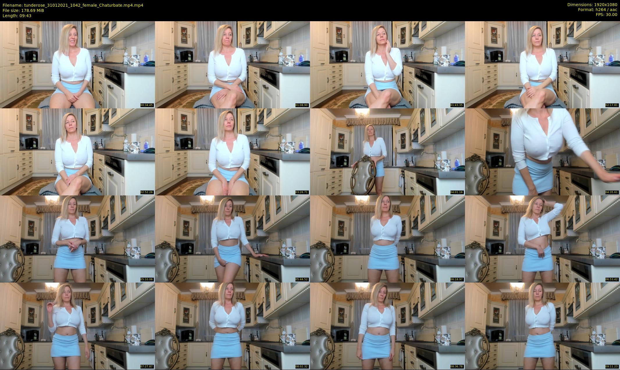 tunderose — 10 minute Chaturbate female cam show recording, 1080p, Jan 31, 2021