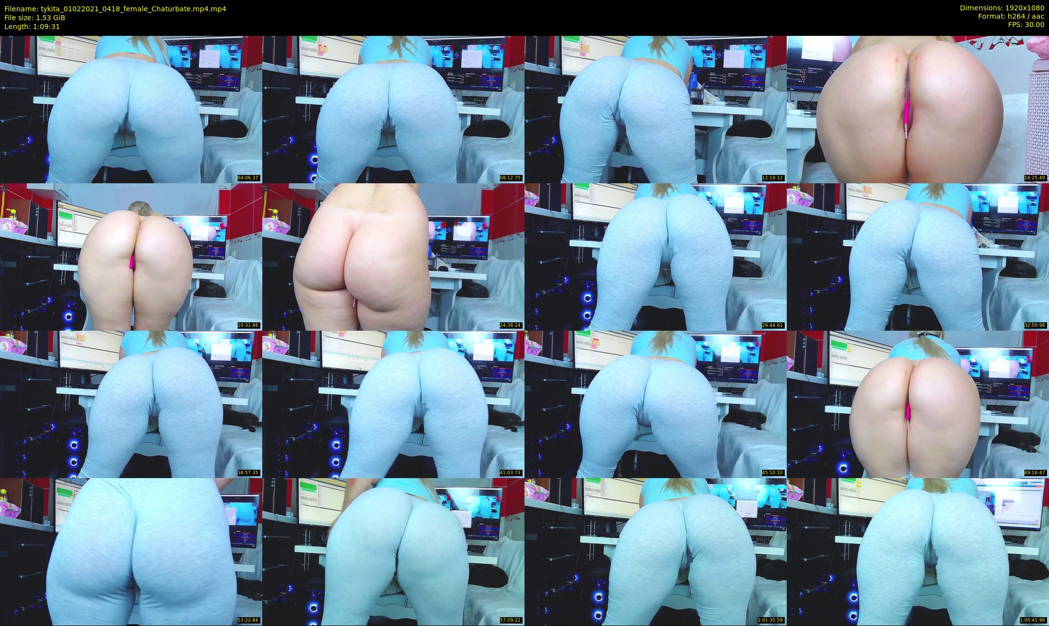 tykita — 70 minute Chaturbate female cam show recording, 1080p, Feb 1, 2021