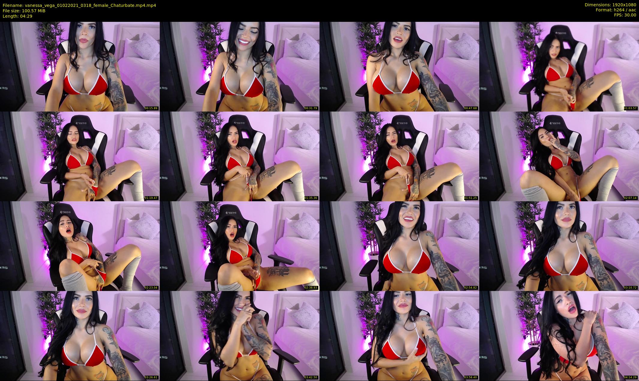 vanessa_vega — 5 minute Chaturbate female cam show recording, 1080p, Feb 1, 2021