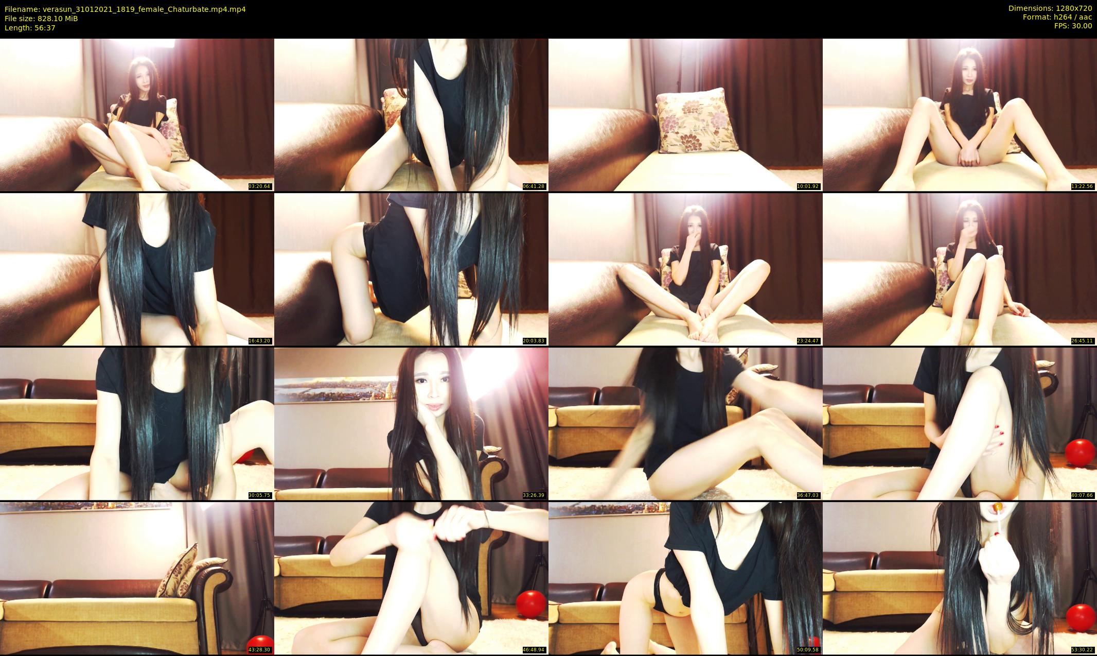 verasun — 57 minute Chaturbate female cam show recording, 720p, Jan 31, 2021