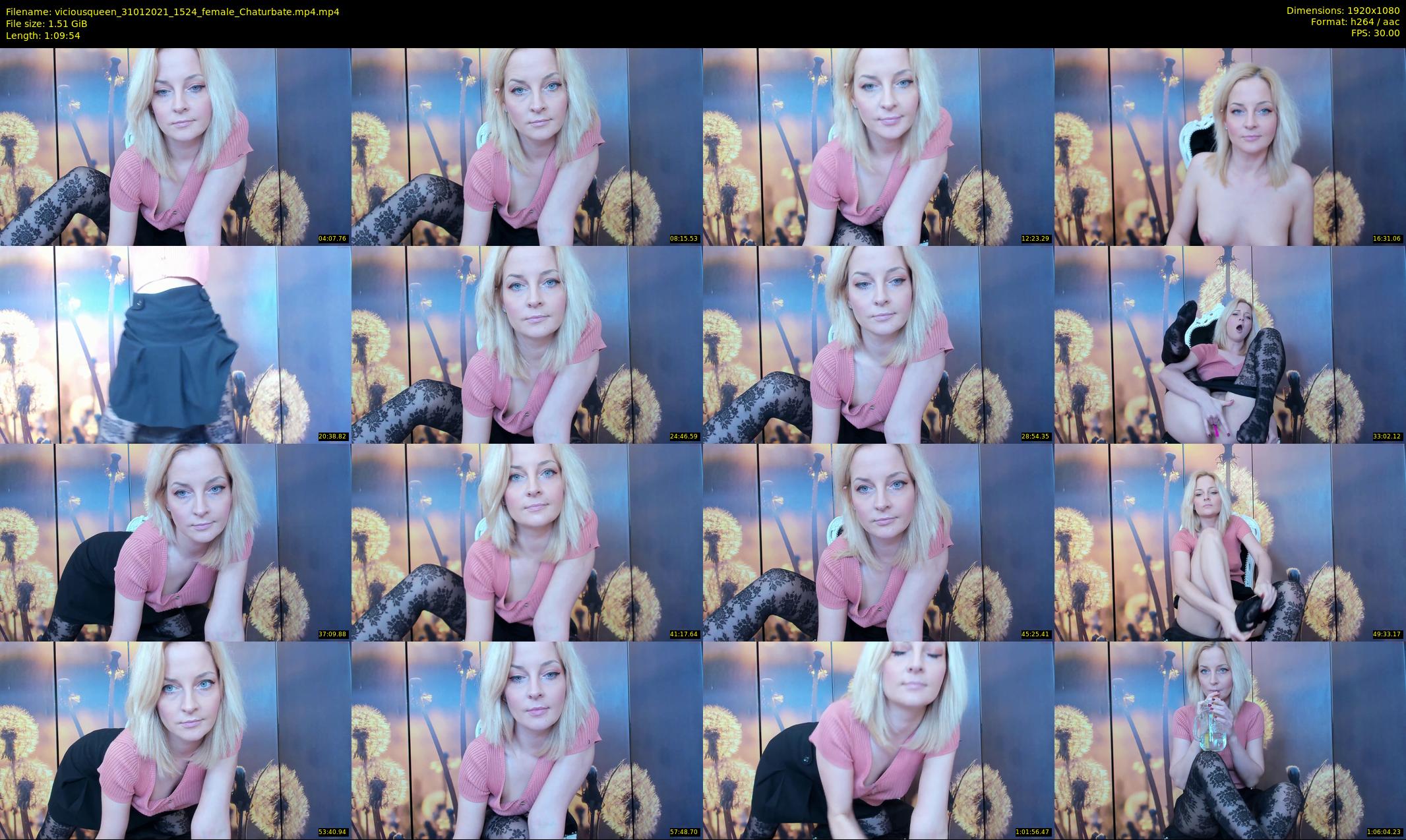 viciousqueen — 70 minute Chaturbate female cam show recording, 1080p, Jan 31, 2021