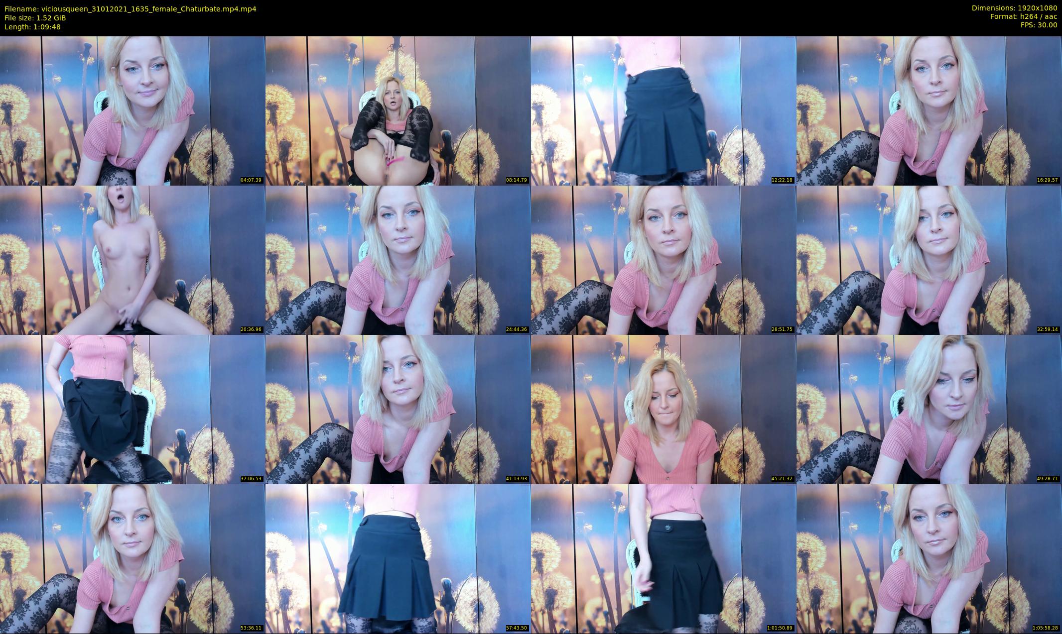 viciousqueen — 70 minute Chaturbate female cam show recording, 1080p, Jan 31, 2021