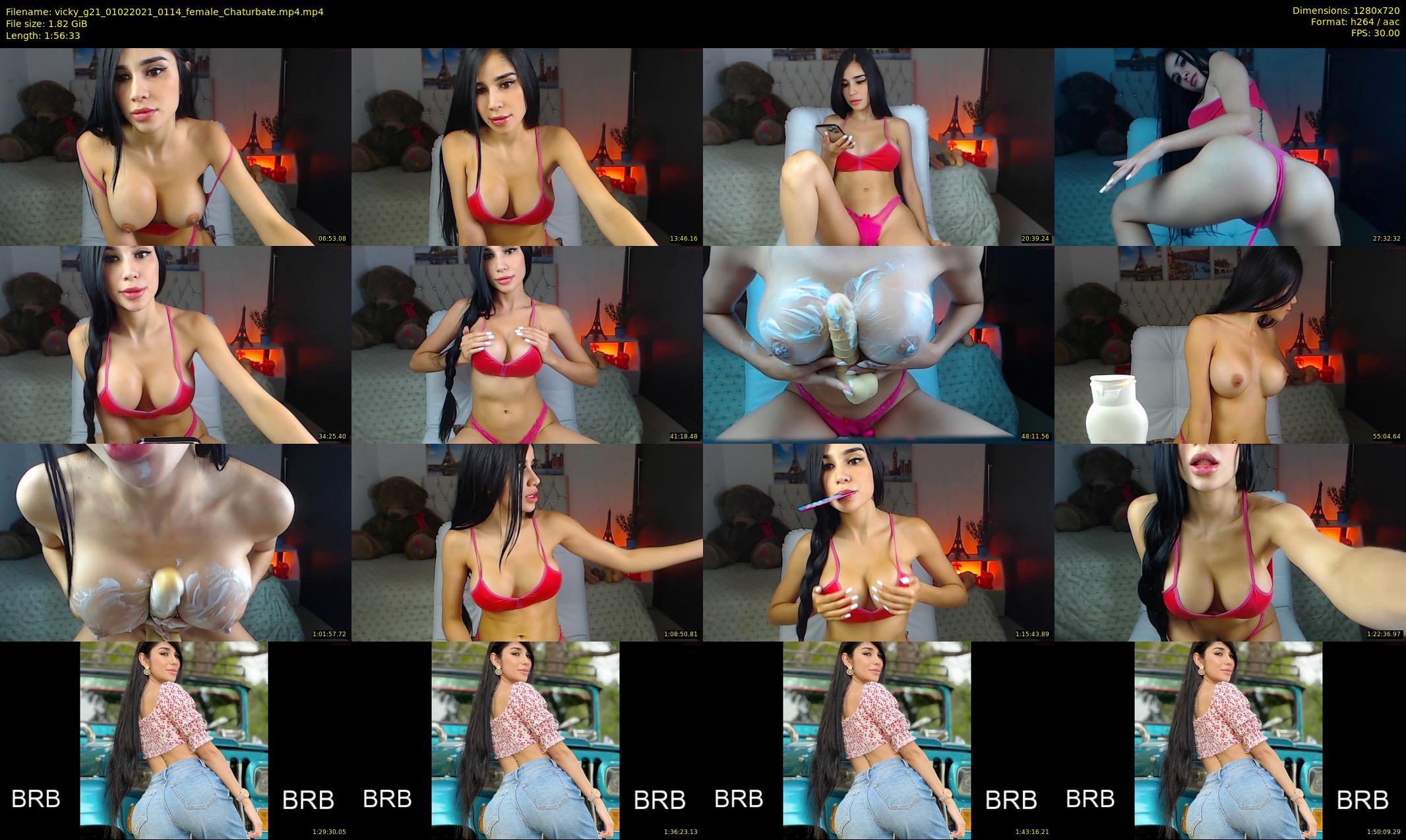 vicky_g21 — 117 minute Chaturbate female cam show recording, 720p, Feb 1, 2021