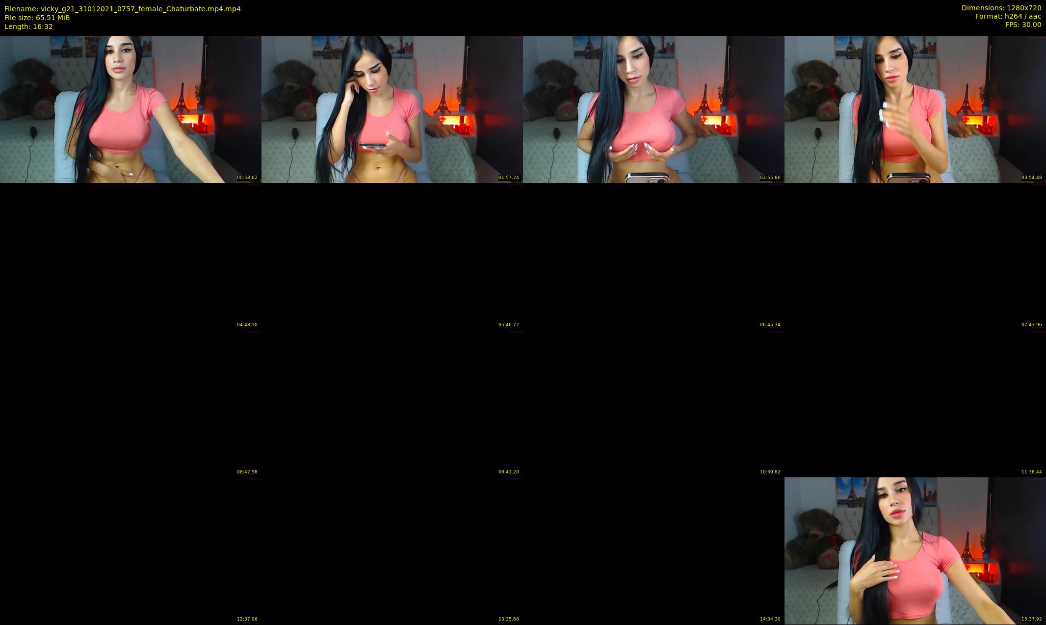 vicky_g21 — 17 minute Chaturbate female cam show recording, 720p, Jan 31, 2021