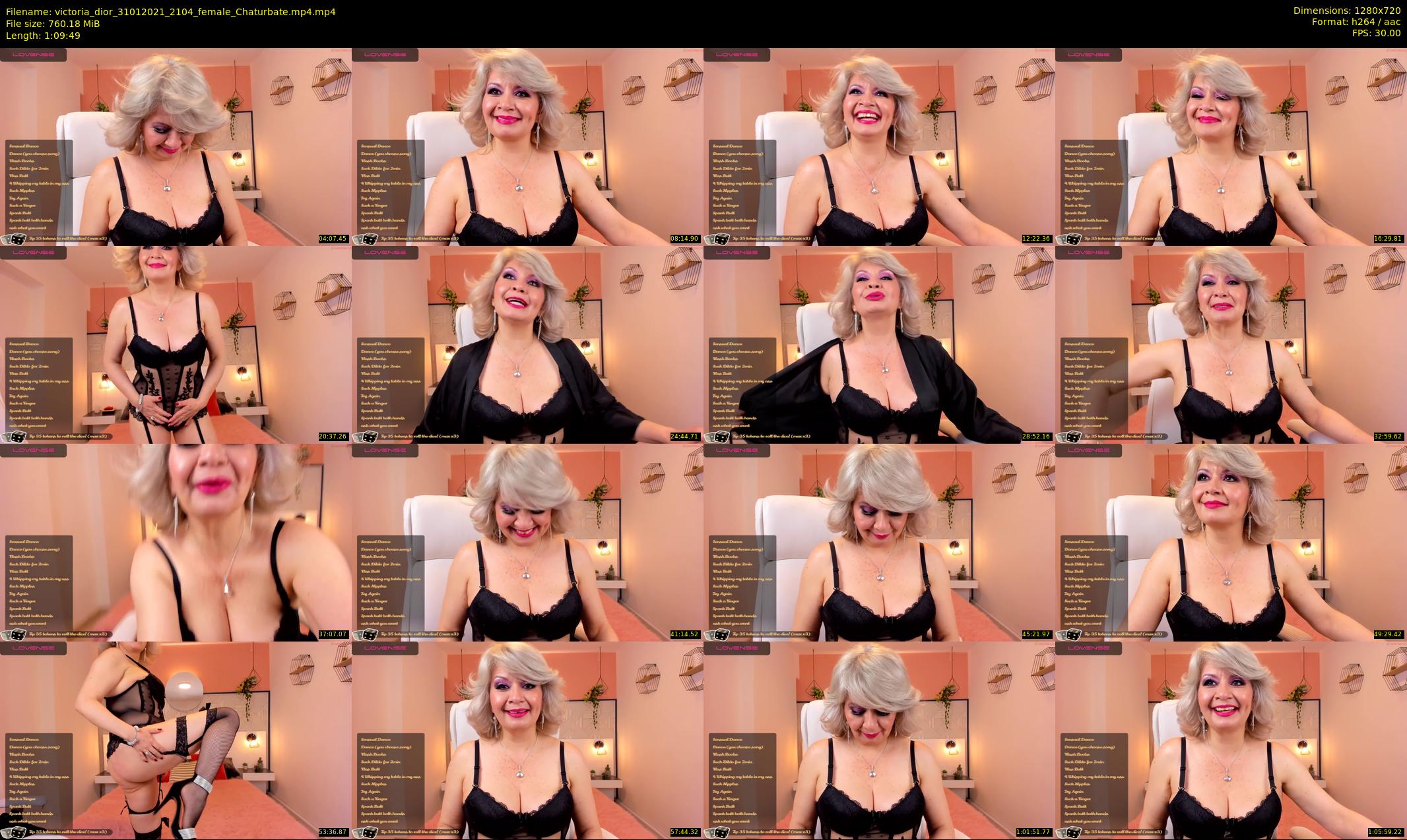 victoria_dior — 70 minute Chaturbate female cam show recording, 720p, Jan 31, 2021