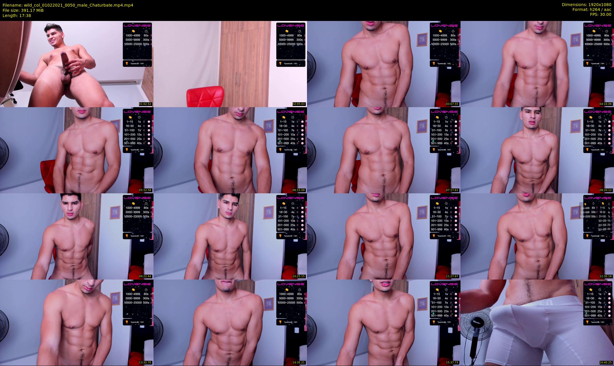 wild_col — 18 minute Chaturbate male cam show recording, 1080p, Feb 1, 2021