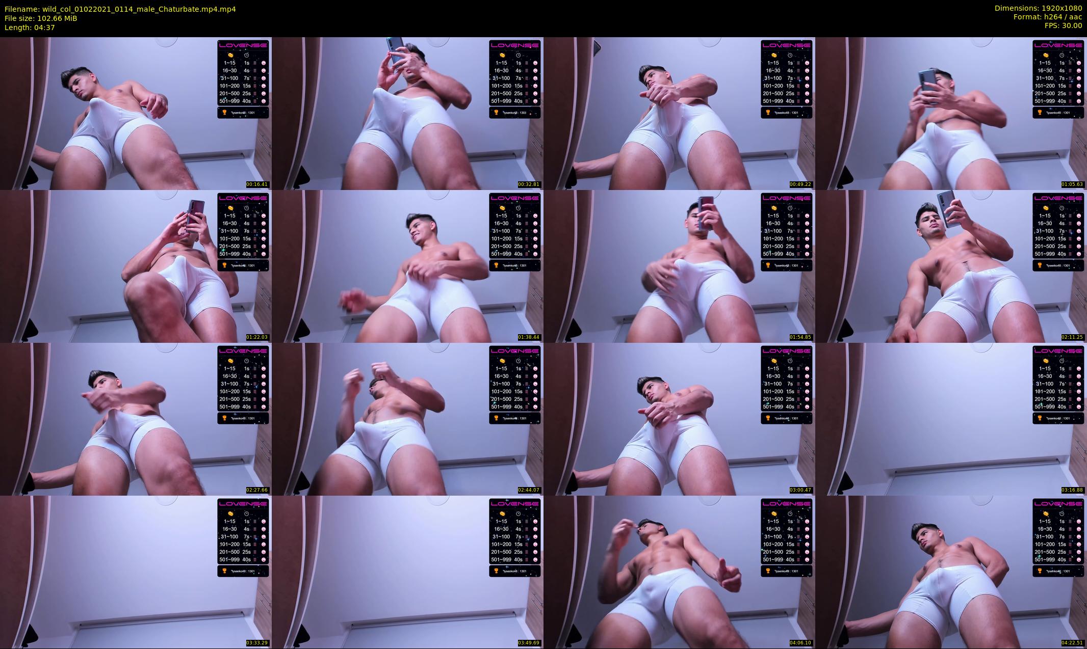 wild_col — 5 minute Chaturbate male cam show recording, 1080p, Feb 1, 2021