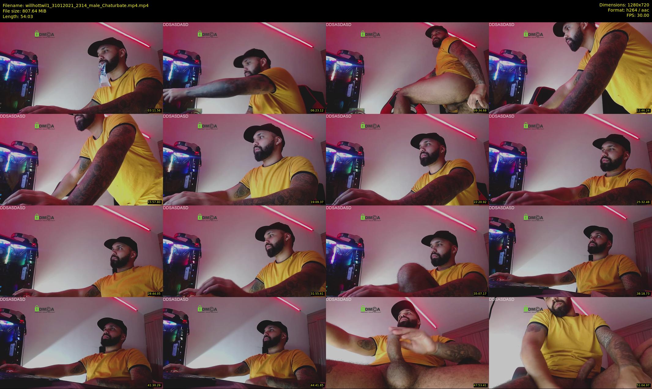 willhottwil1 — 55 minute Chaturbate couple cam show recording, 720p, Jan 31, 2021