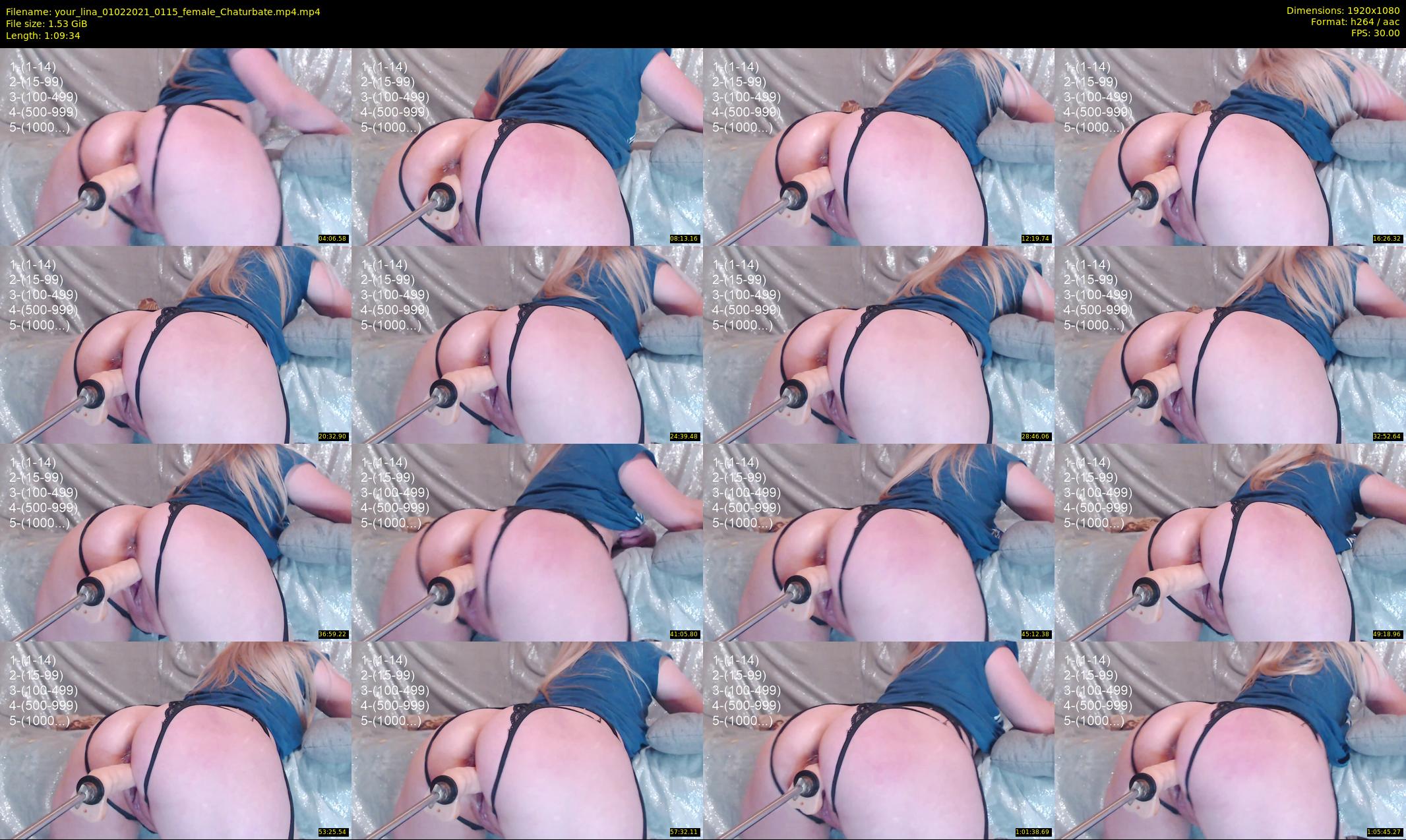 your_lina — 70 minute Chaturbate female cam show recording, 1080p, Feb 1, 2021