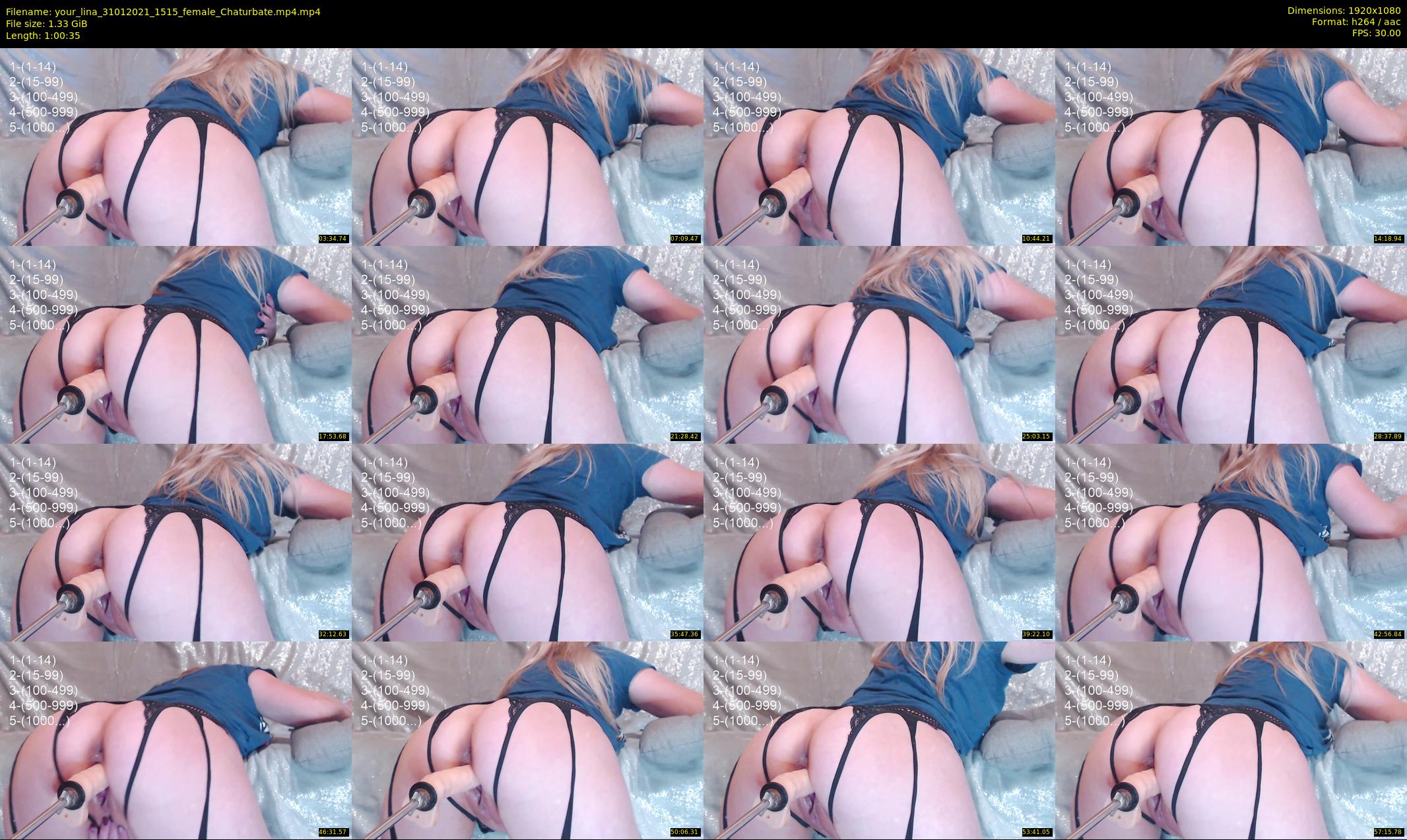 your_lina — 61 minute Chaturbate female cam show recording, 1080p, Jan 31, 2021