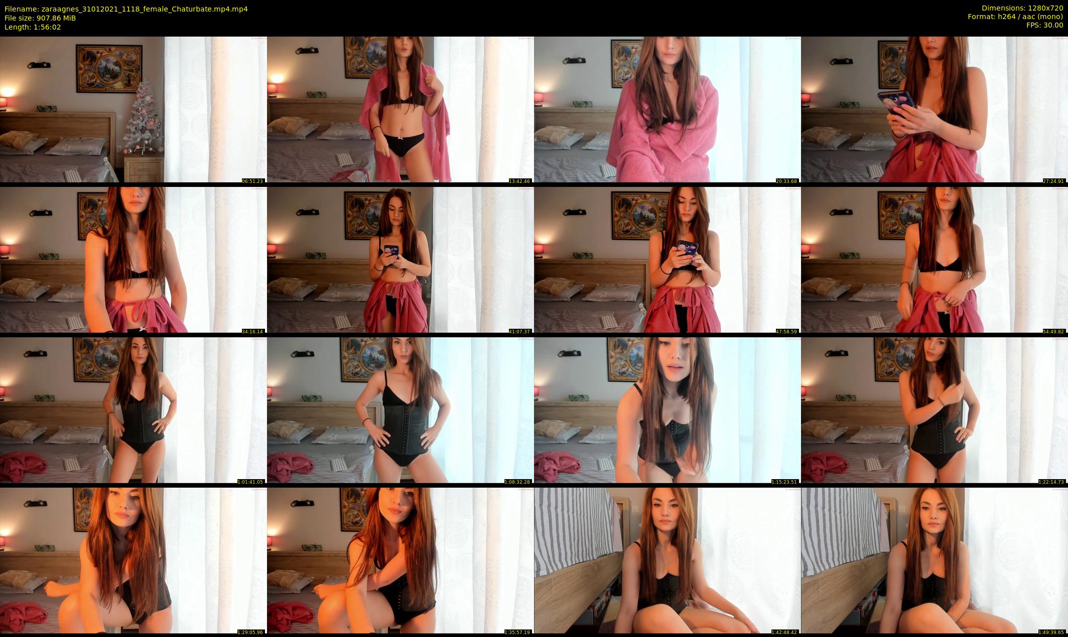 zaraagnes — 117 minute Chaturbate female cam show recording, 720p, Jan 31, 2021