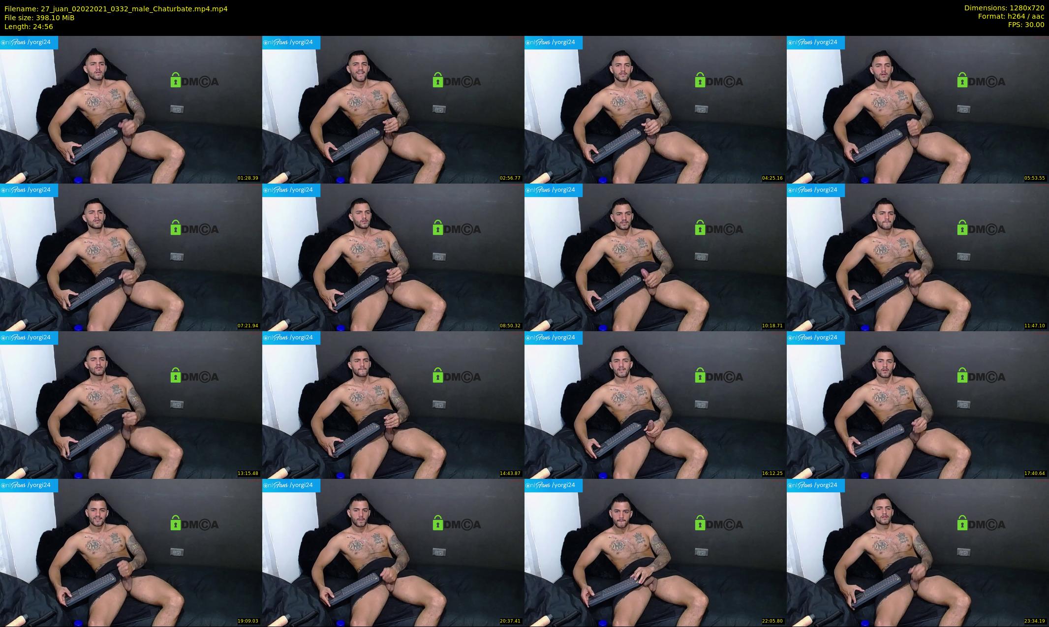 27_juan — 25 minute Chaturbate male cam show recording, 720p, Feb 2, 2021