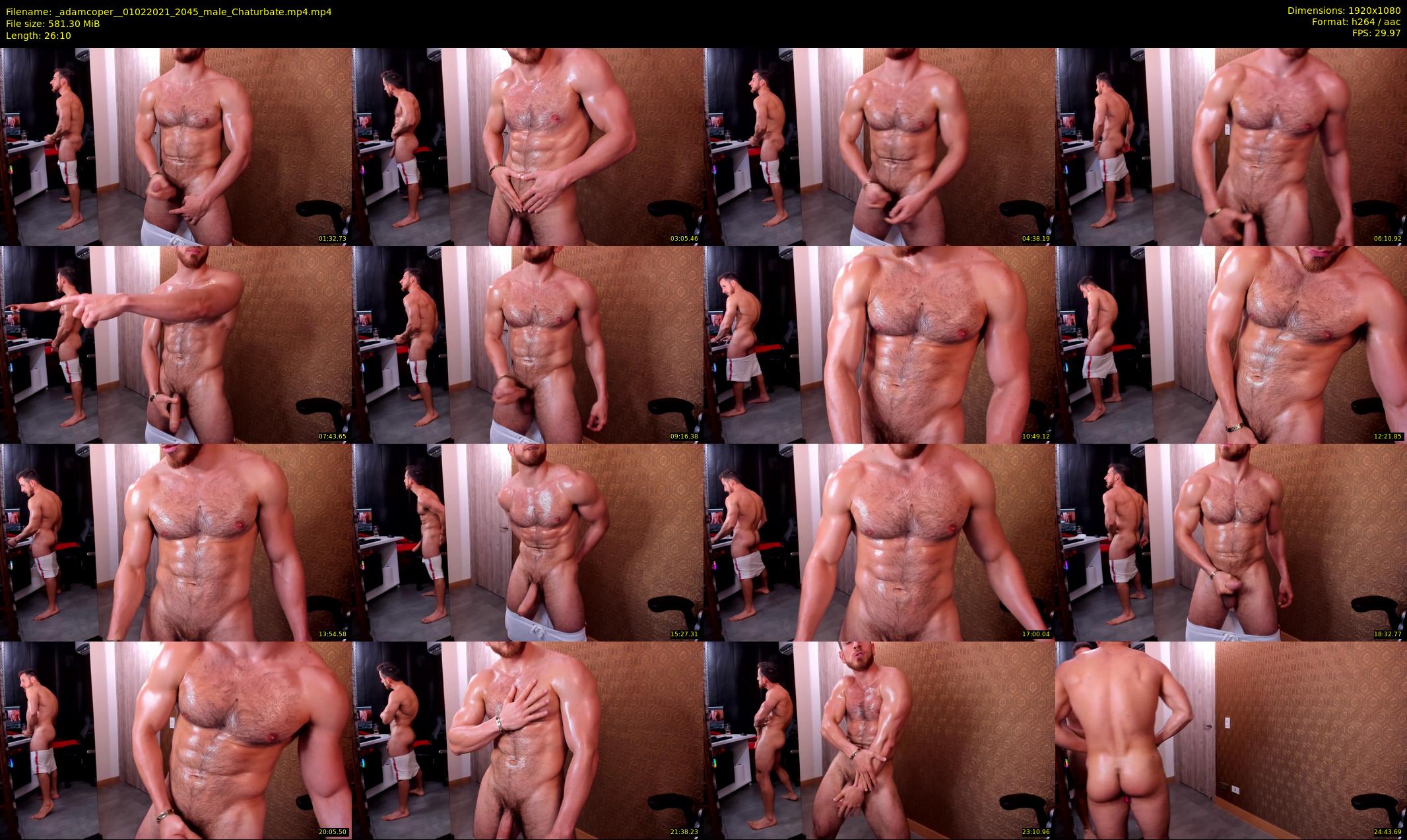 _adamcoper_ — 27 minute Chaturbate male cam show recording, 1080p, Feb 1, 2021