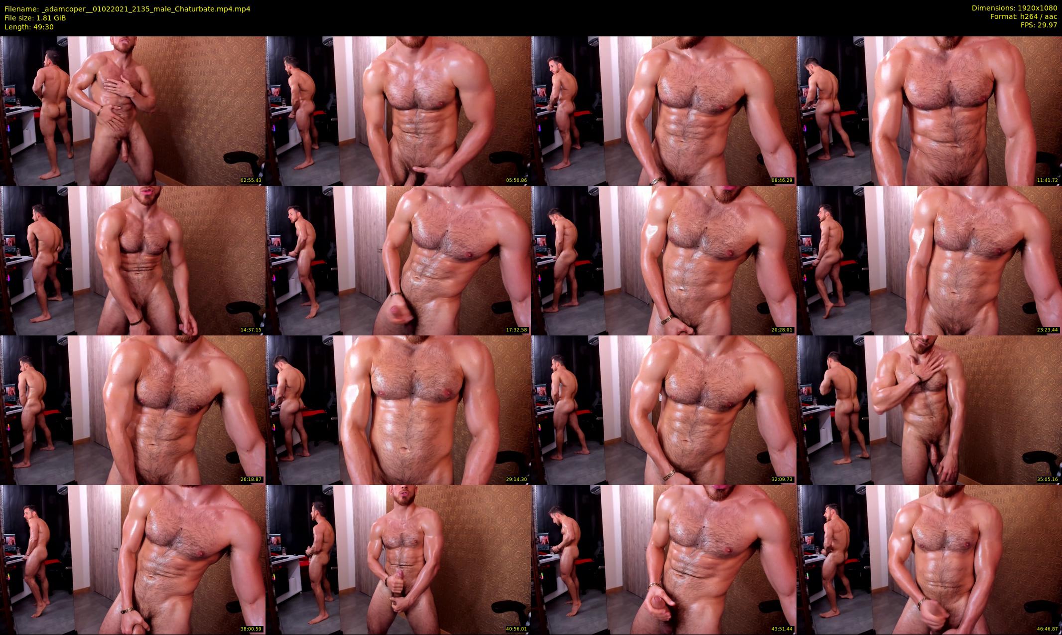 _adamcoper_ — 50 minute Chaturbate male cam show recording, 1080p, Feb 1, 2021