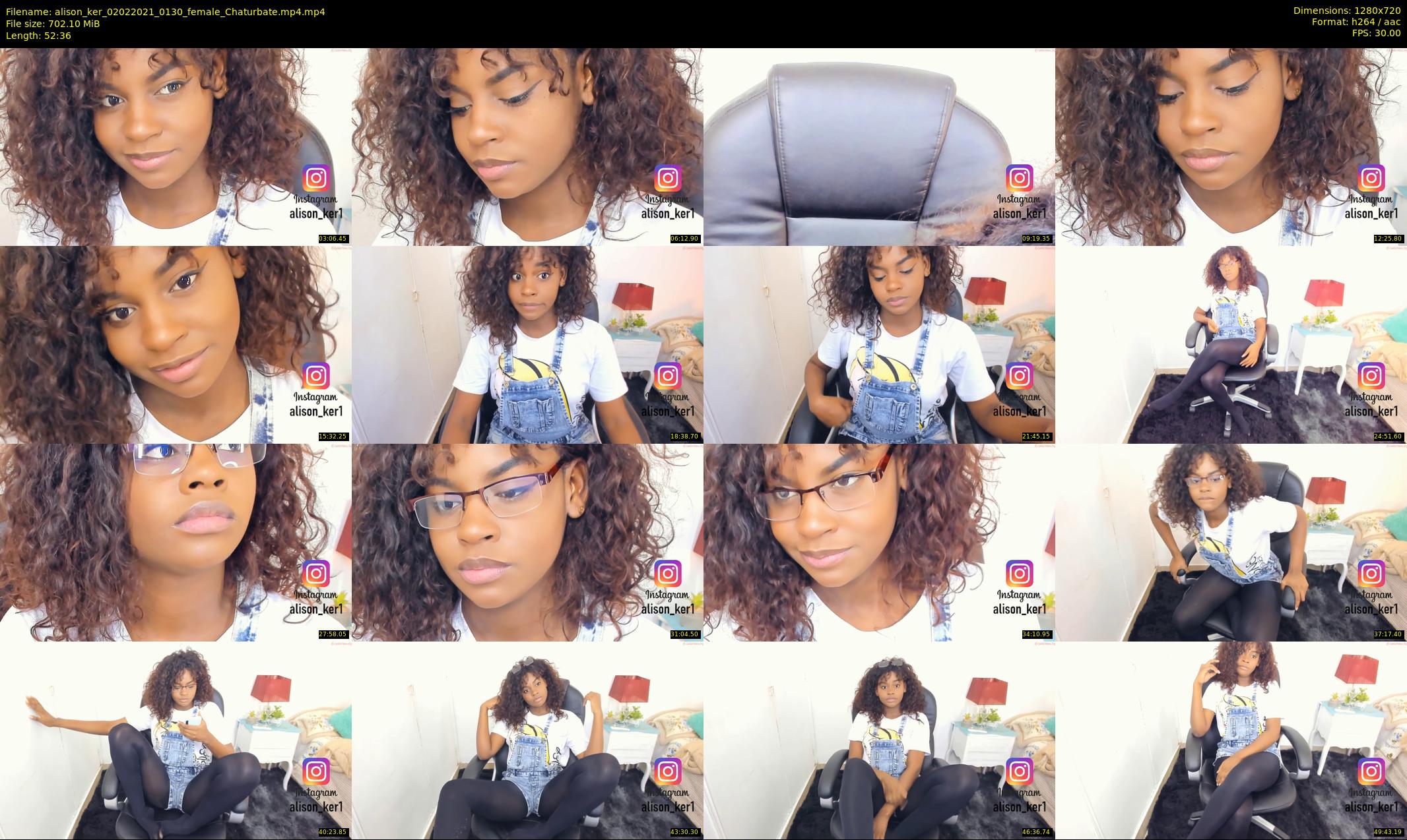 alison_ker — 53 minute Chaturbate female cam show recording, 720p, Feb 2, 2021