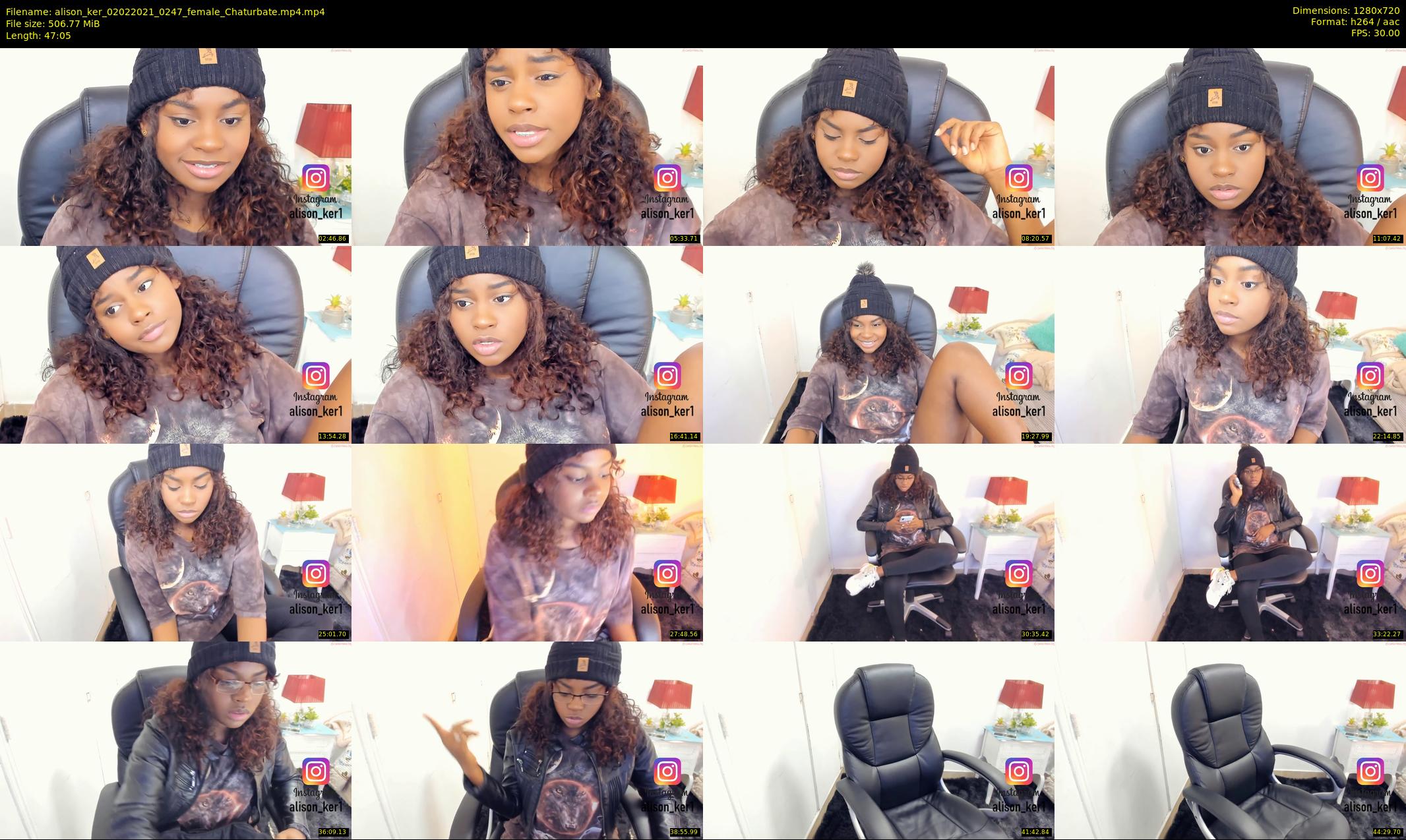 alison_ker — 48 minute Chaturbate female cam show recording, 720p, Feb 2, 2021