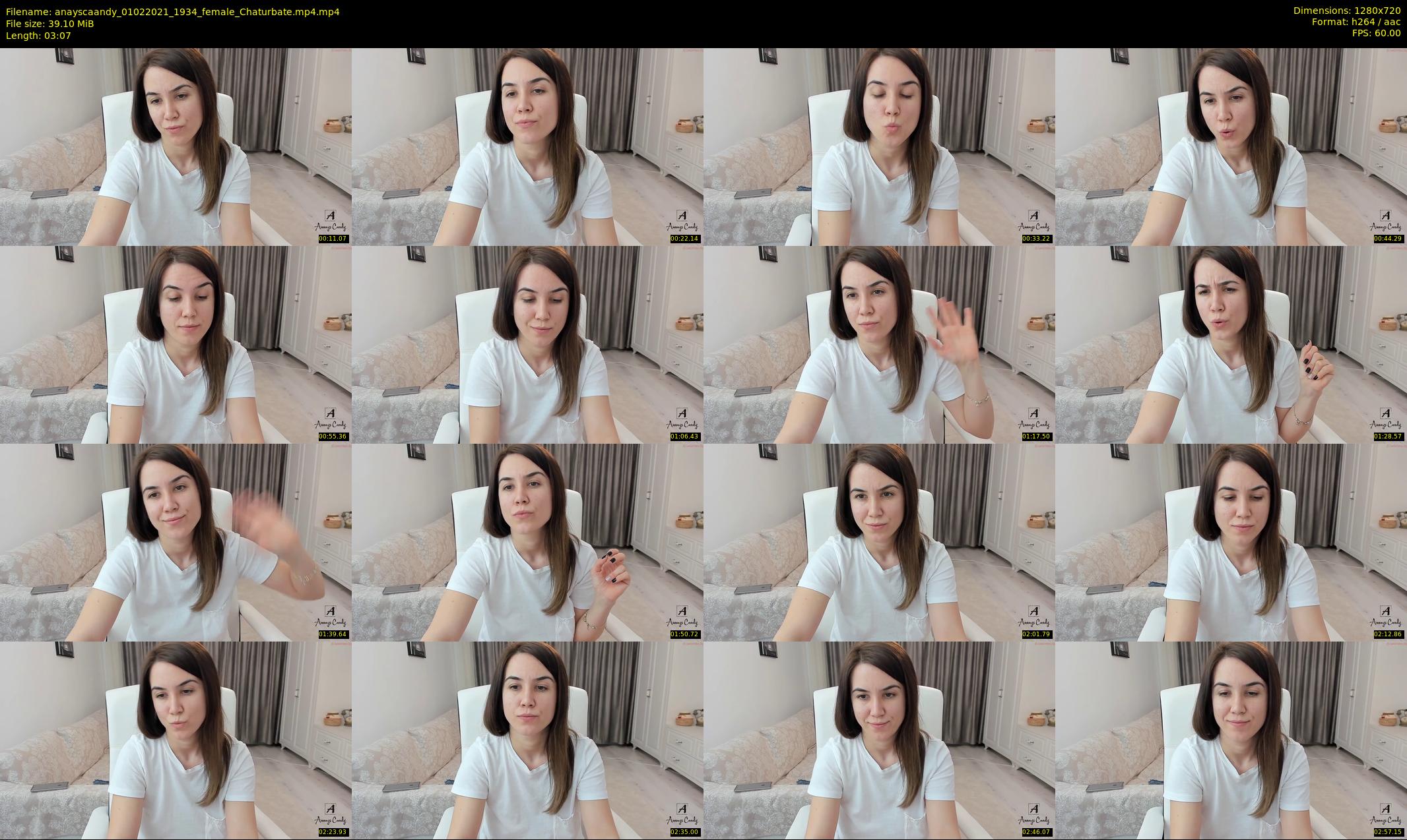 anayscaandy — 4 minute Chaturbate female cam show recording, 720p, Feb 1, 2021