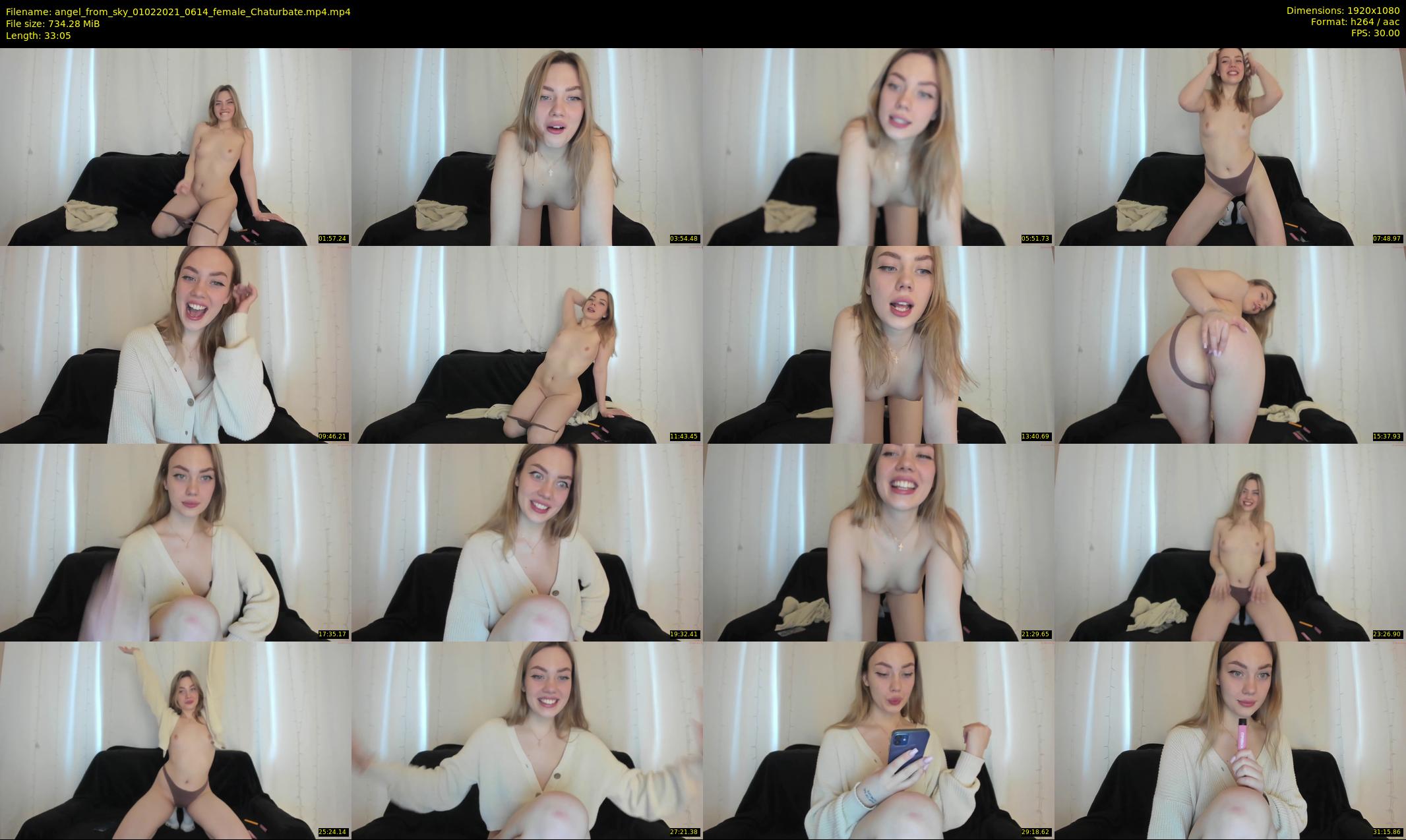angel_from_sky — 34 minute Chaturbate female cam show recording, 1080p, Feb 1, 2021