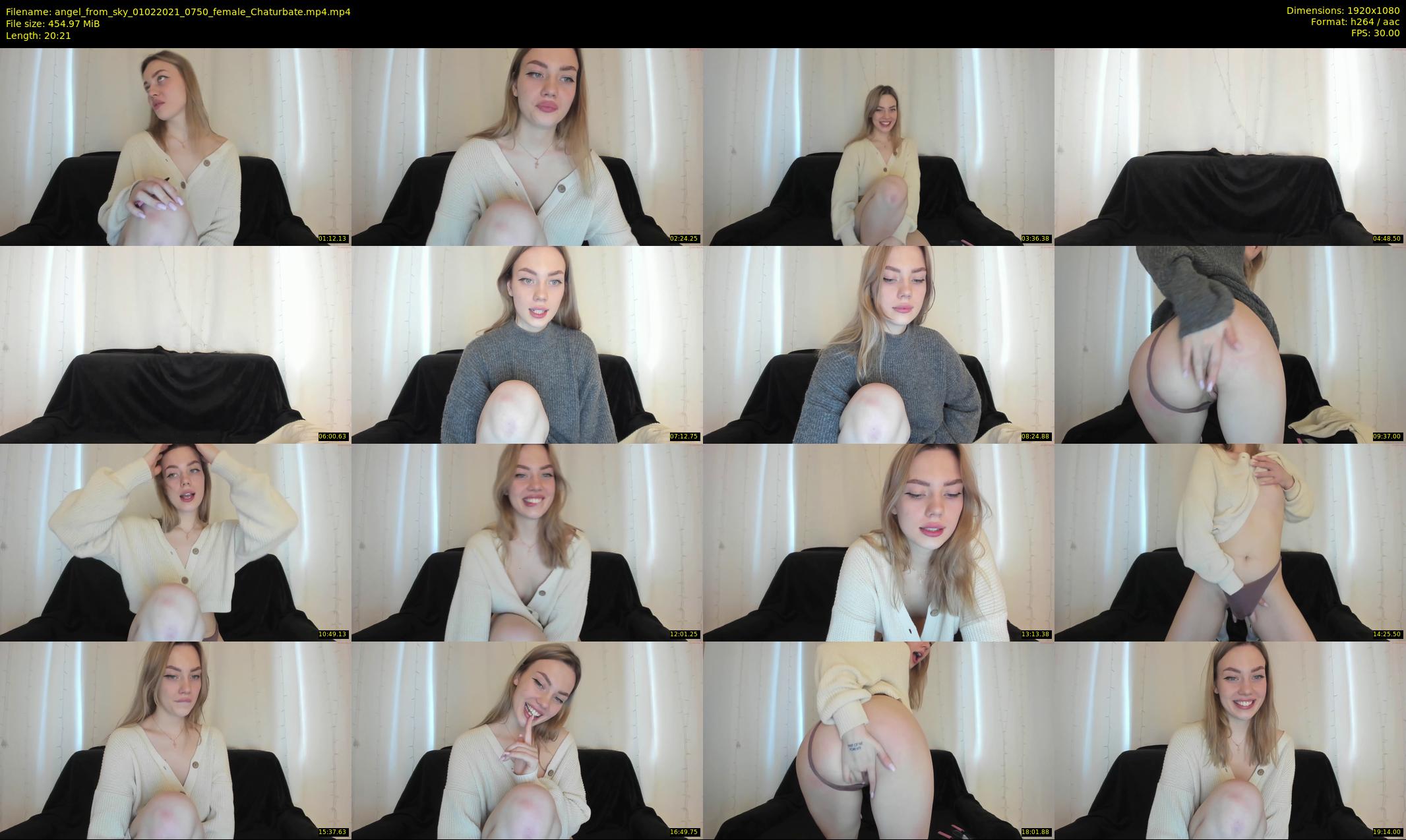 angel_from_sky — 21 minute Chaturbate female cam show recording, 1080p, Feb 1, 2021