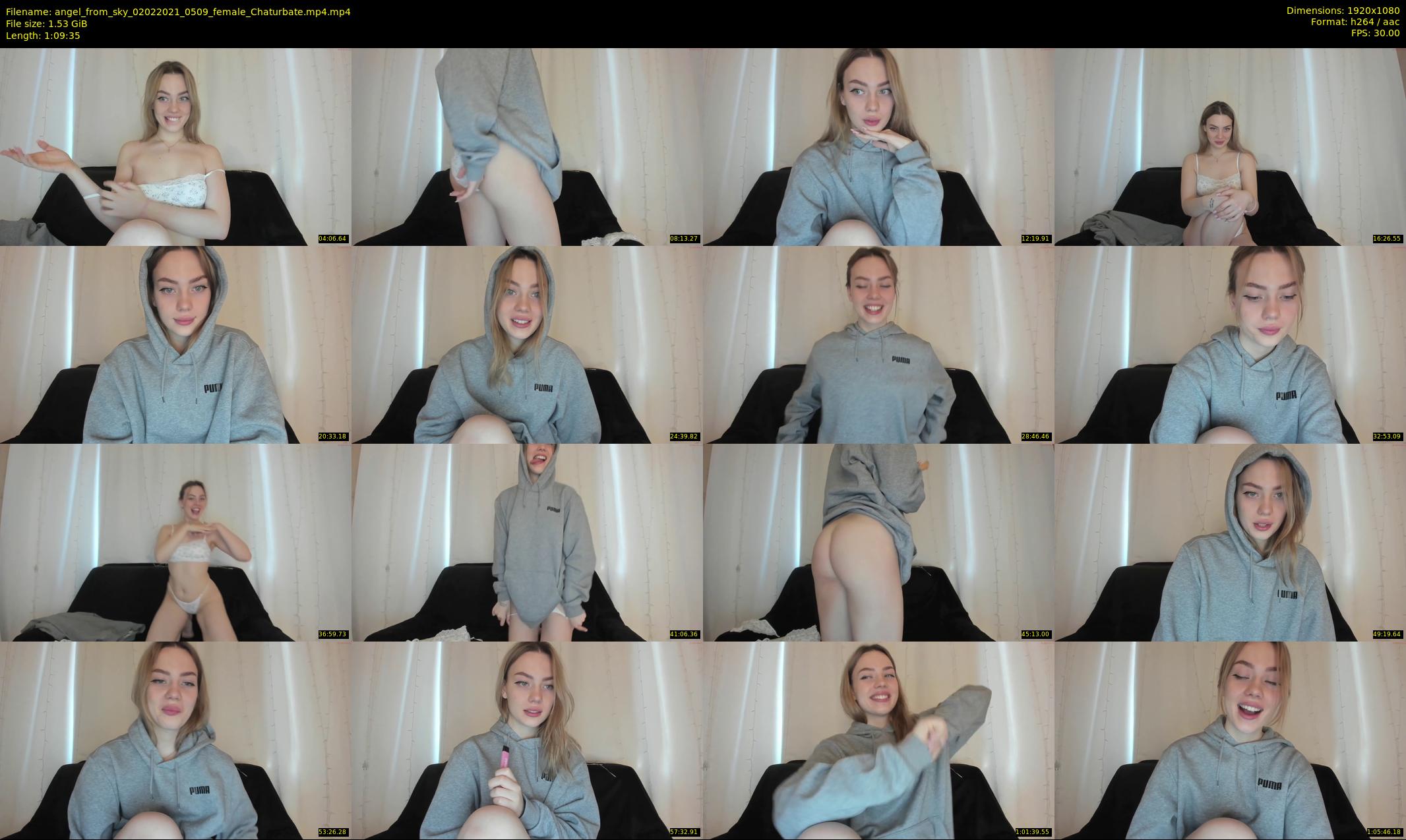 angel_from_sky — 70 minute Chaturbate female cam show recording, 1080p, Feb 2, 2021