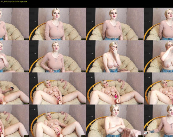 blondiebetsy — 27 minute Chaturbate female cam show recording, 1080p, Feb 1, 2021