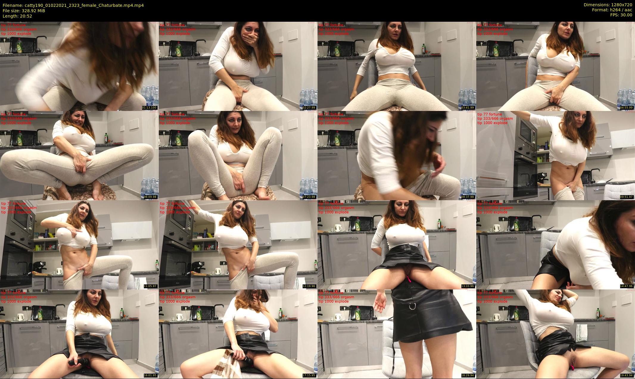 catty190 — 21 minute Chaturbate female cam show recording, 720p, Feb 1, 2021