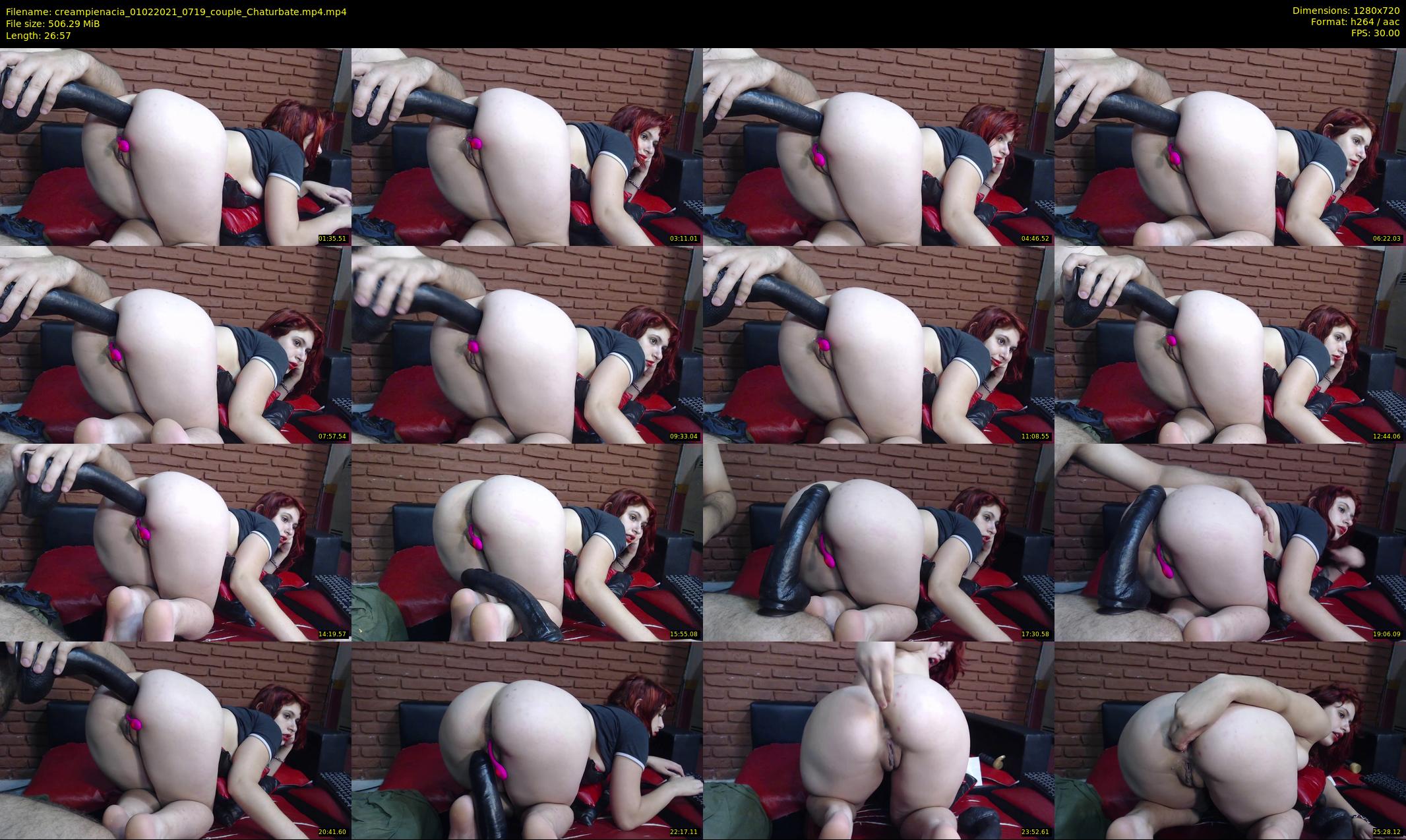 creampienacia — 27 minute Chaturbate couple cam show recording, 720p, Feb 1, 2021