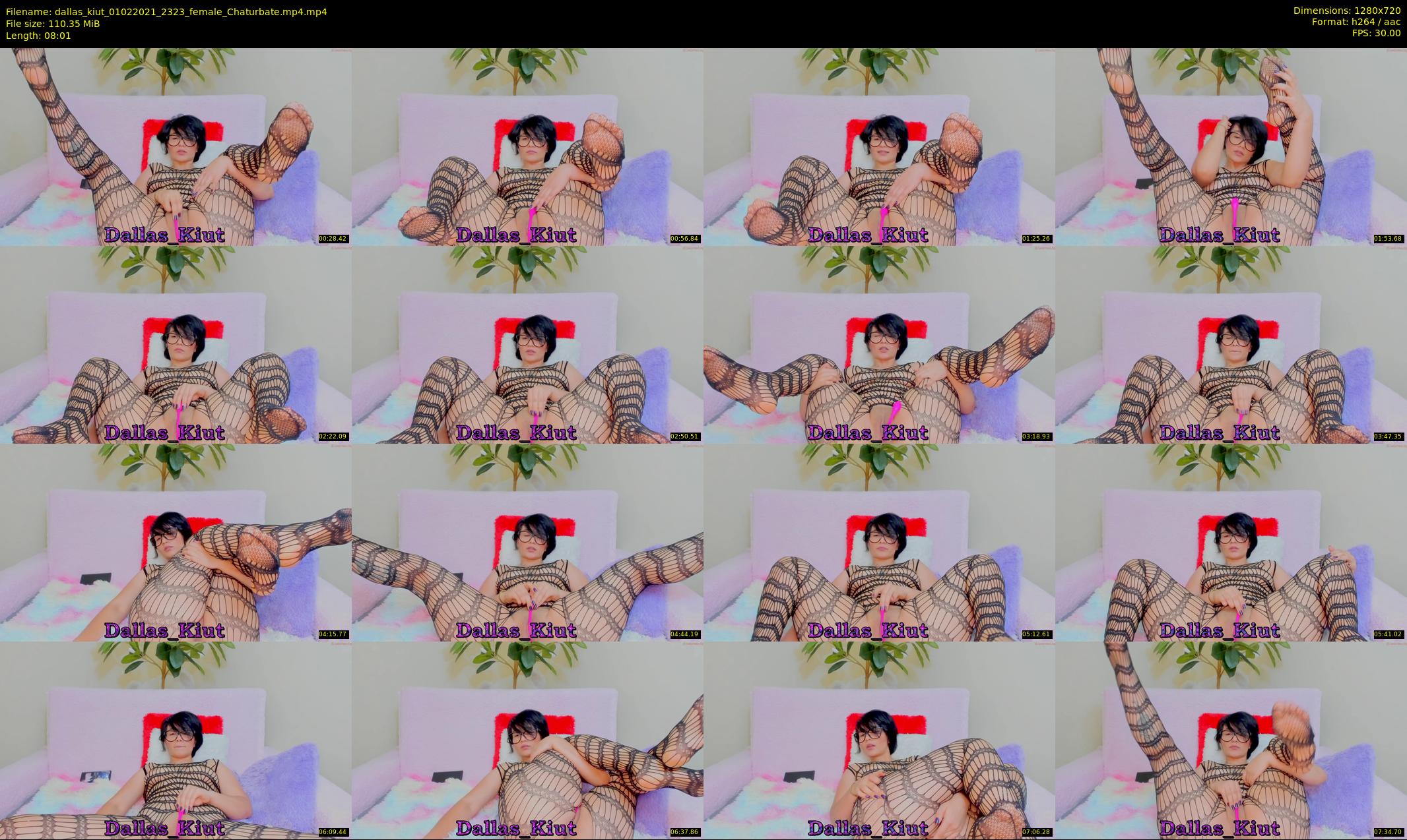dallas_kiut — 9 minute Chaturbate female cam show recording, 720p, Feb 1, 2021