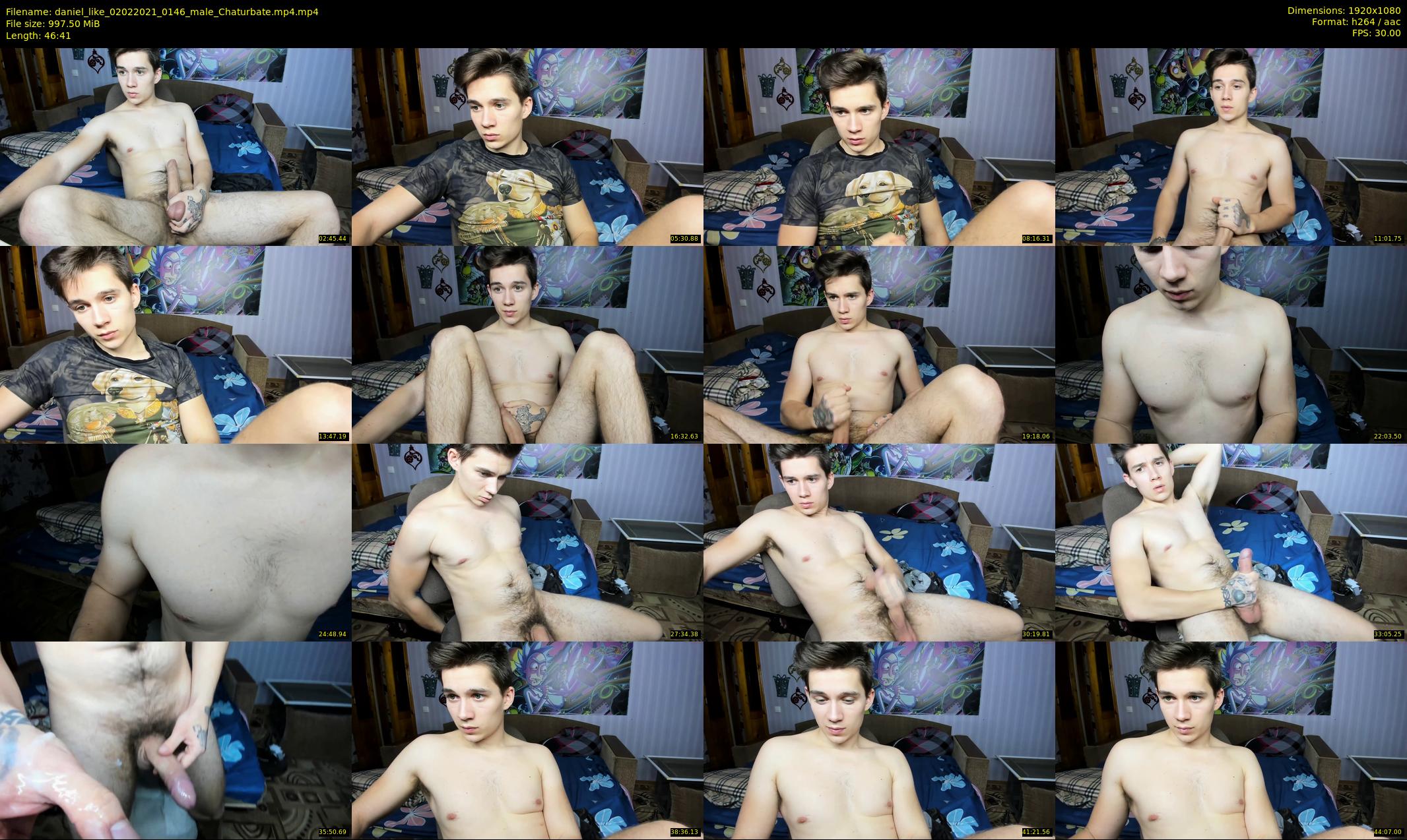 daniel_like — 47 minute Chaturbate male cam show recording, 1080p, Feb 2, 2021