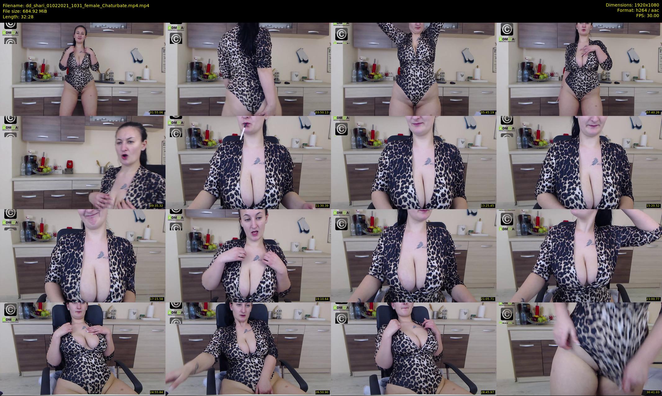 dd_shari — 33 minute Chaturbate female cam show recording, 1080p, Feb 1, 2021