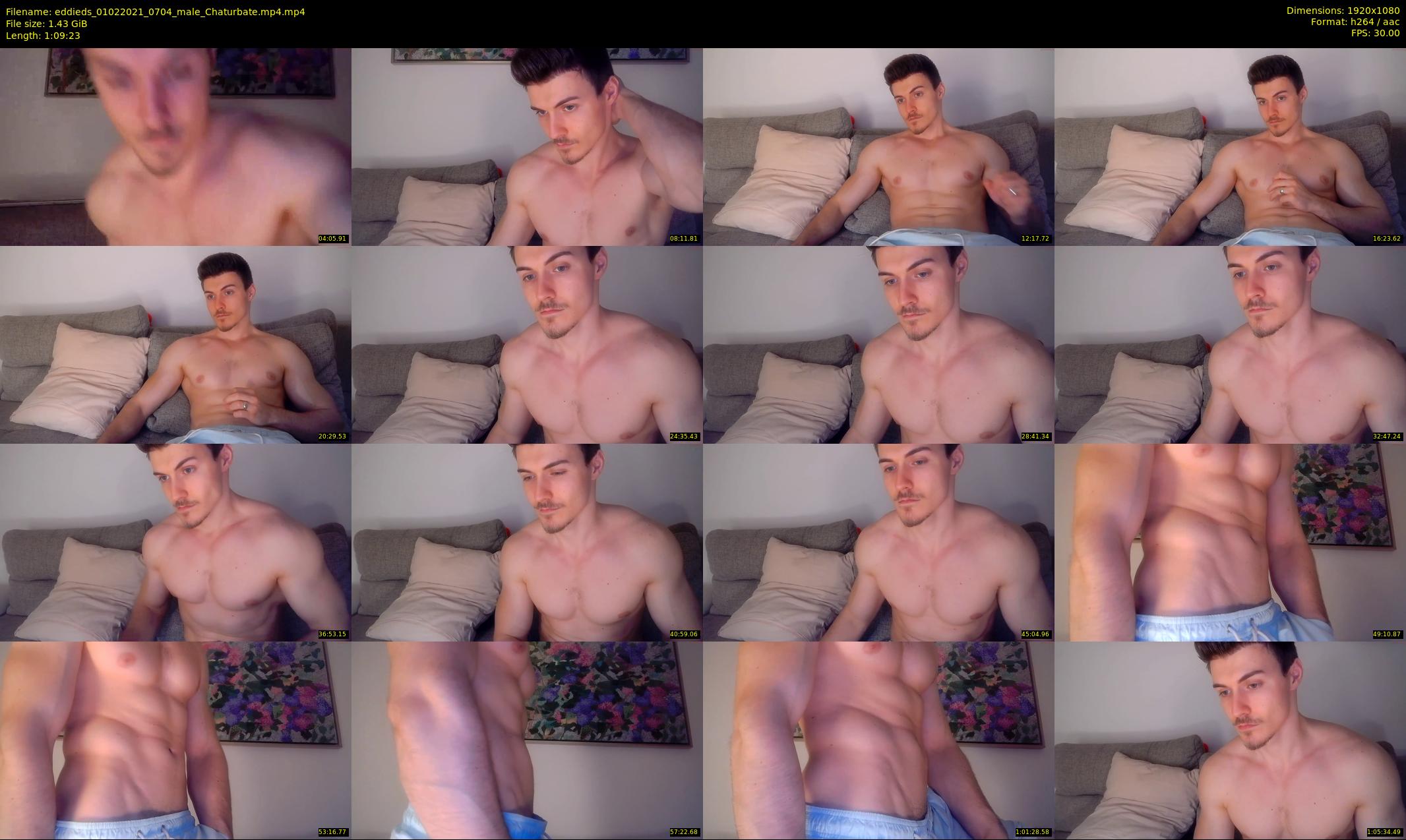 eddieds — 70 minute Chaturbate male cam show recording, 1080p, Feb 1, 2021