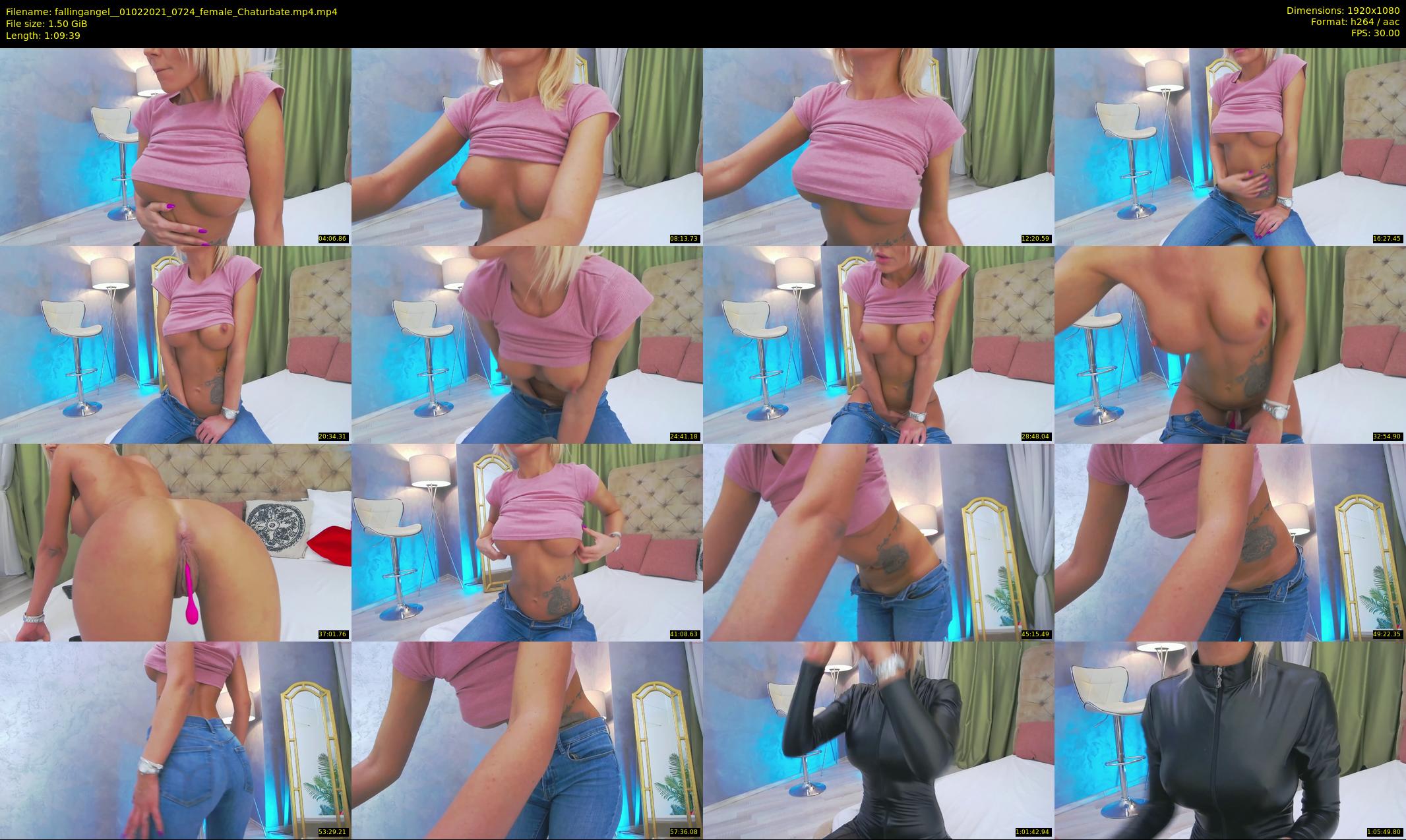 fallingangel_ — 70 minute Chaturbate female cam show recording, 1080p, Feb 1, 2021
