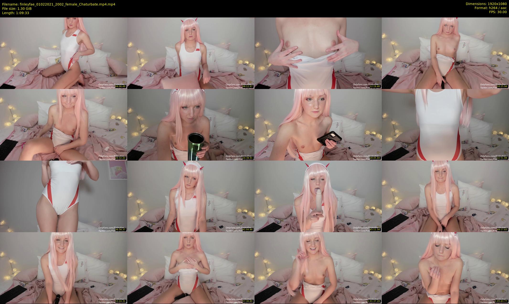 finleyfae — 70 minute Chaturbate female cam show recording, 1080p, Feb 1, 2021