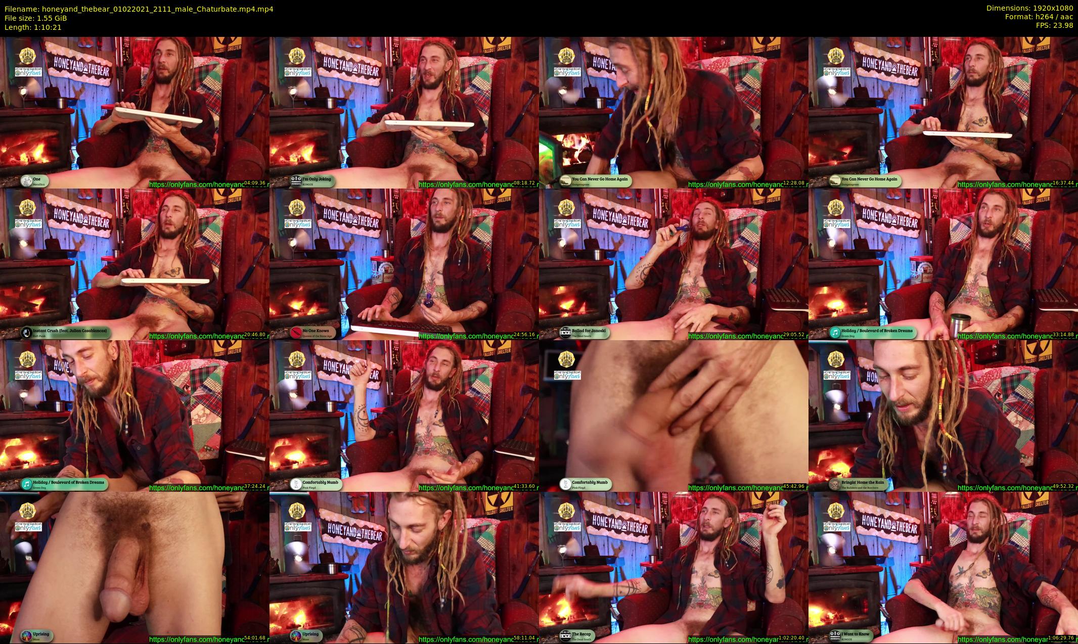 honeyand_thebear — 71 minute Chaturbate couple cam show recording, 1080p, Feb 1, 2021