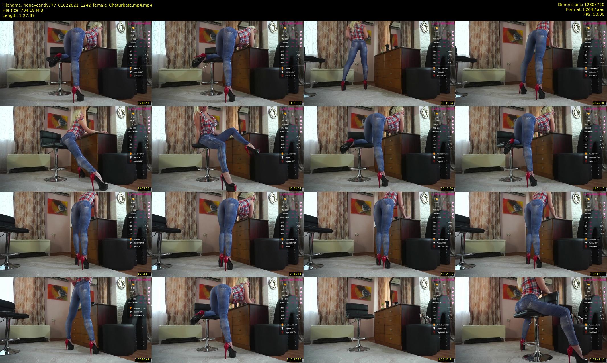 honeycandy777 — 88 minute Chaturbate couple cam show recording, 720p, Feb 1, 2021