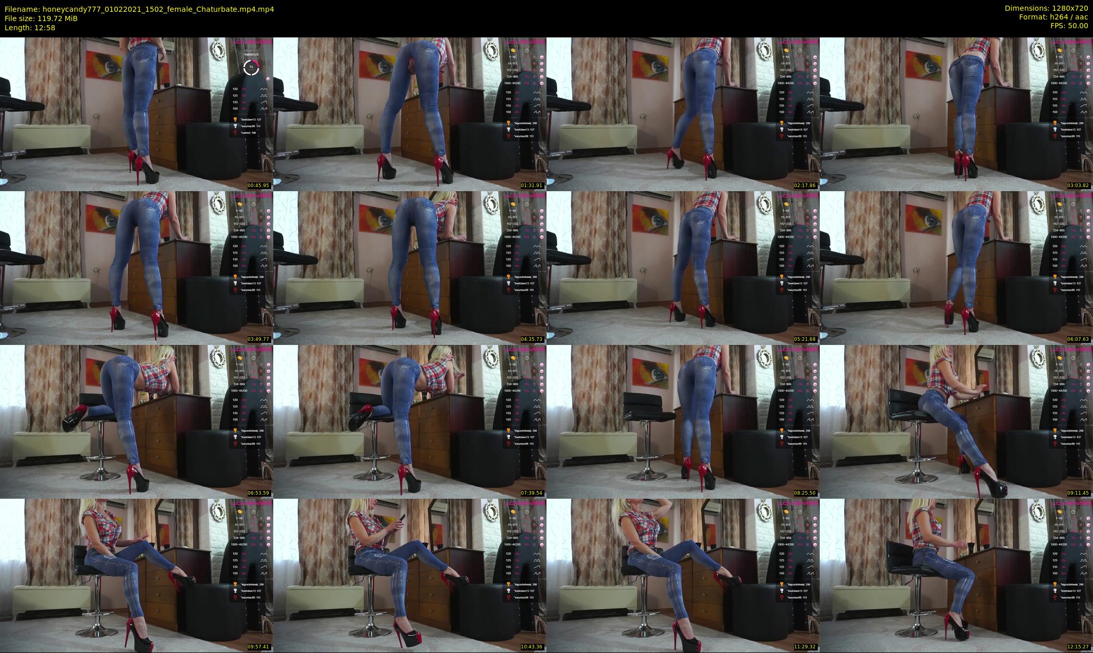 honeycandy777 — 13 minute Chaturbate couple cam show recording, 720p, Feb 1, 2021