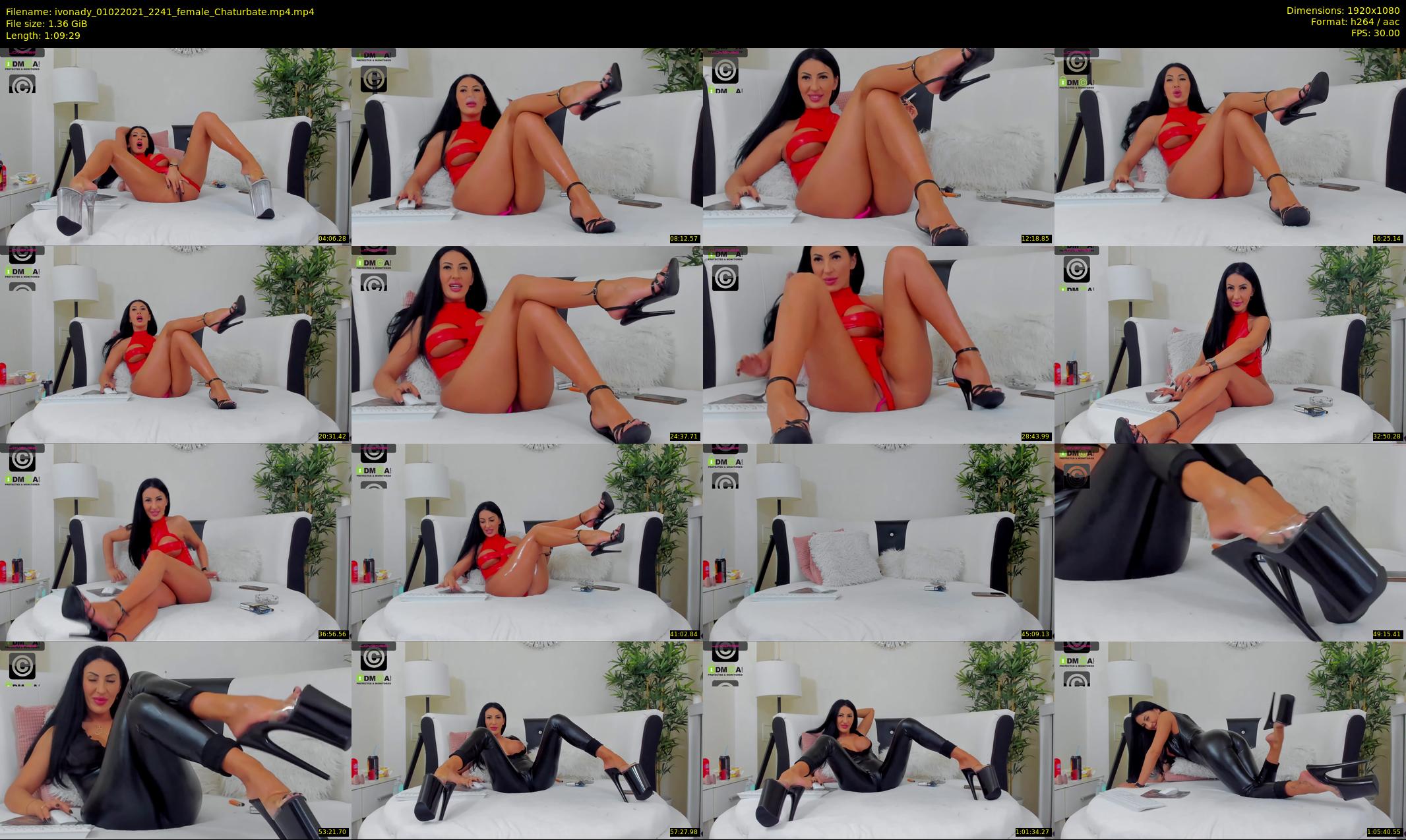 ivonady — 70 minute Chaturbate female cam show recording, 1080p, Feb 1, 2021