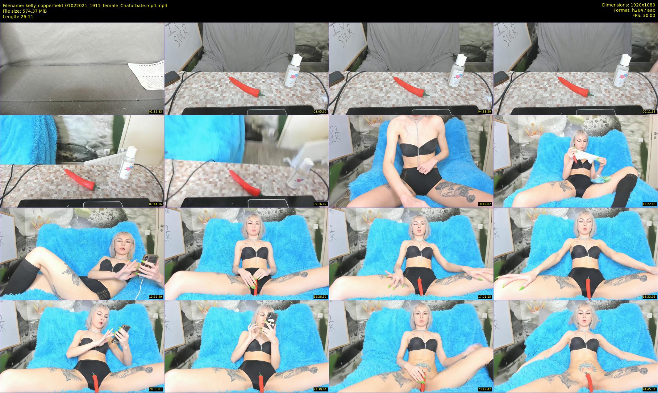 kelly_copperfield — 27 minute Chaturbate female cam show recording, 1080p, Feb 1, 2021