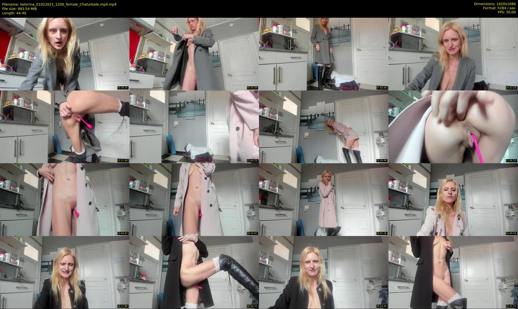 ketorina — 45 minute Chaturbate female cam show recording, 1080p, Feb 1, 2021