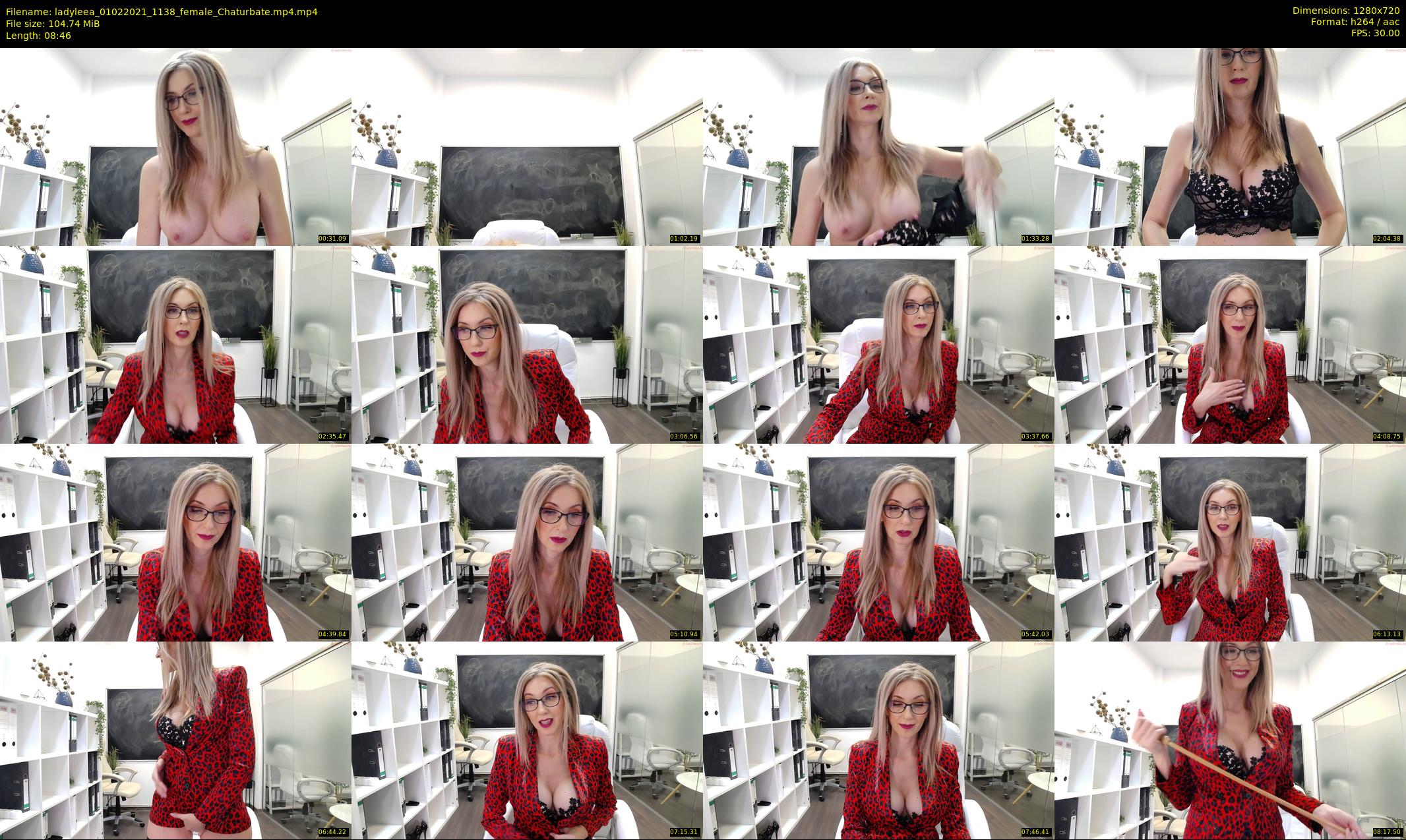 ladyleea — 9 minute Chaturbate female cam show recording, 720p, Feb 1, 2021