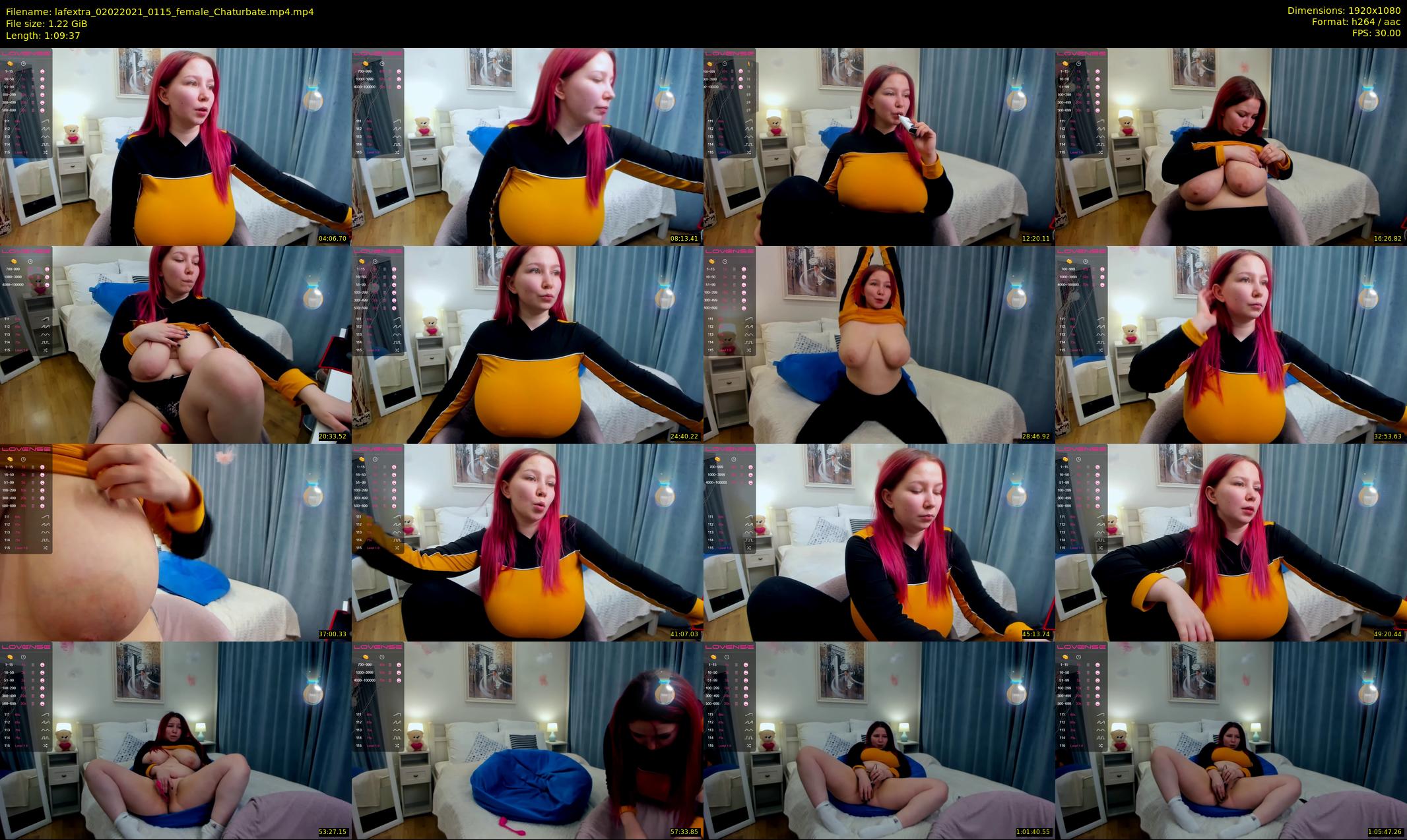 lafextra — 70 minute Chaturbate female cam show recording, 1080p, Feb 2, 2021