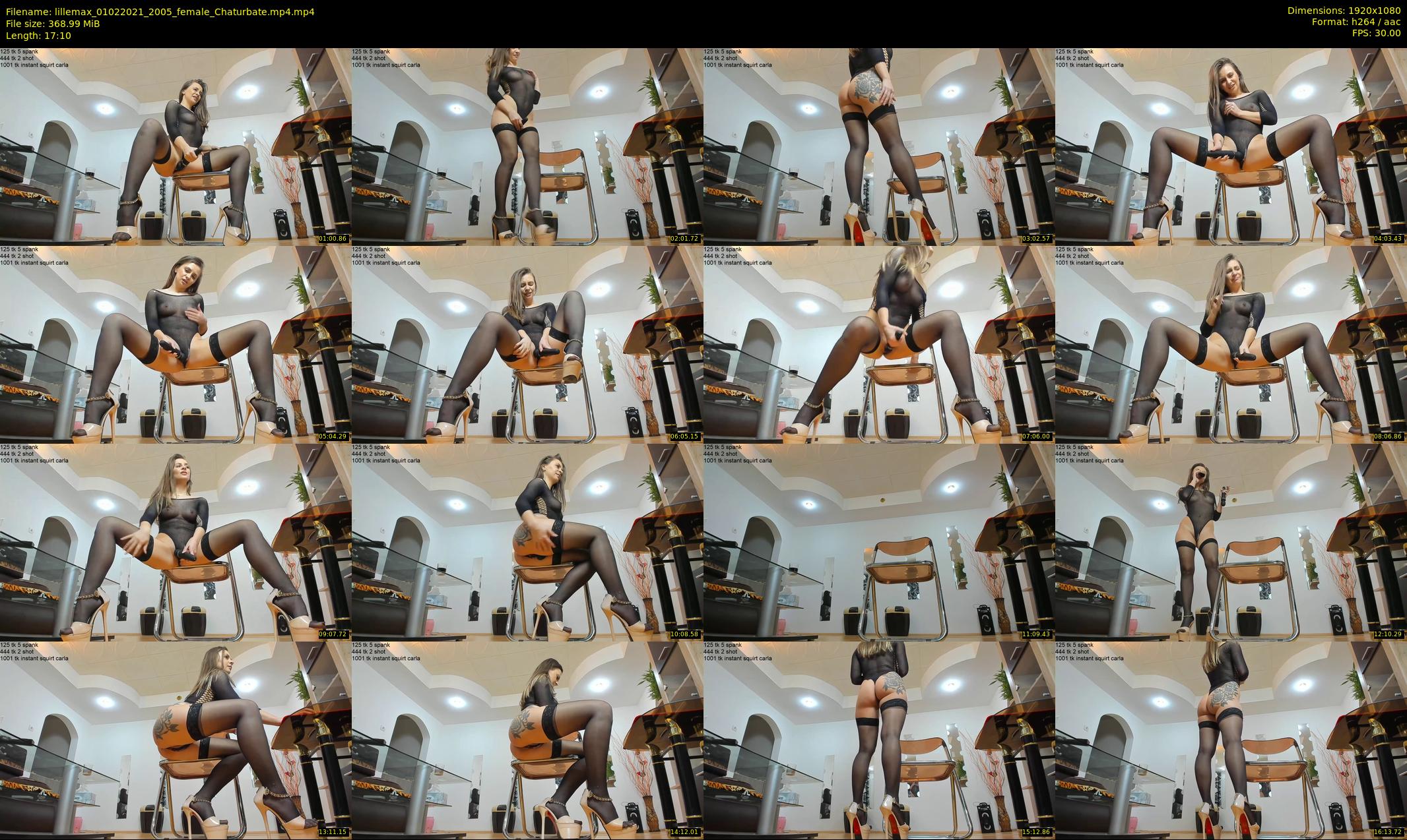 lillemax — 18 minute Chaturbate female cam show recording, 1080p, Feb 1, 2021
