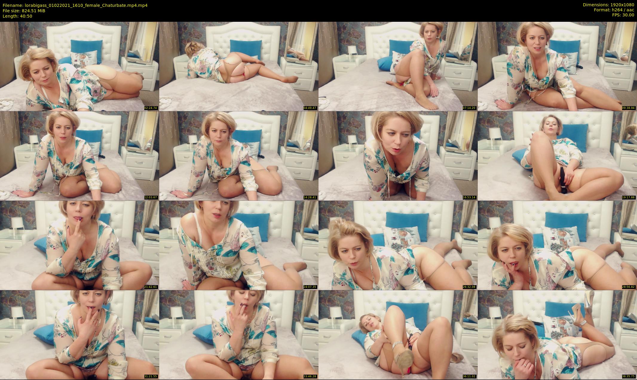 lorabigass — 41 minute Chaturbate female cam show recording, 1080p, Feb 1, 2021