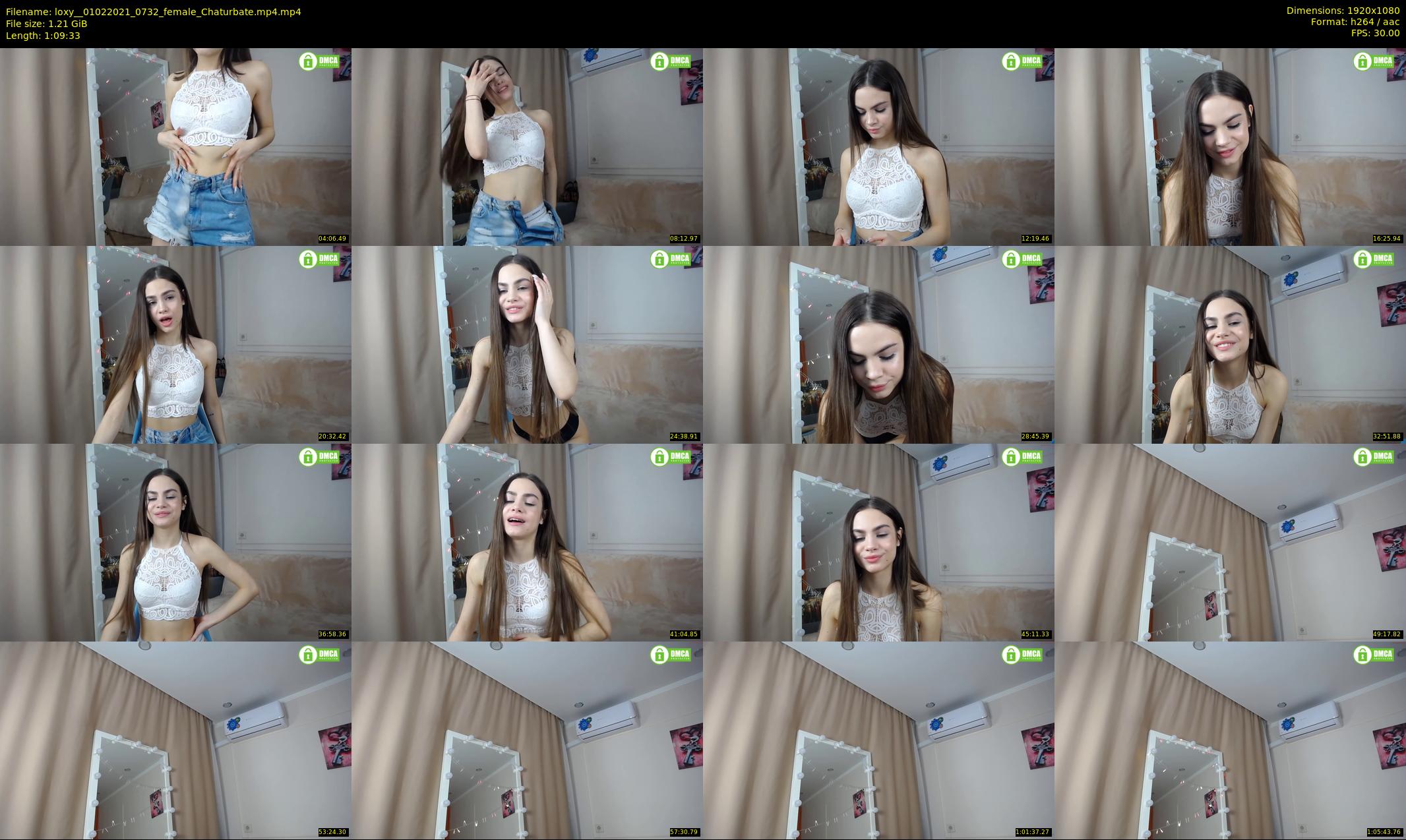 loxy_ — 70 minute Chaturbate female cam show recording, 1080p, Feb 1, 2021