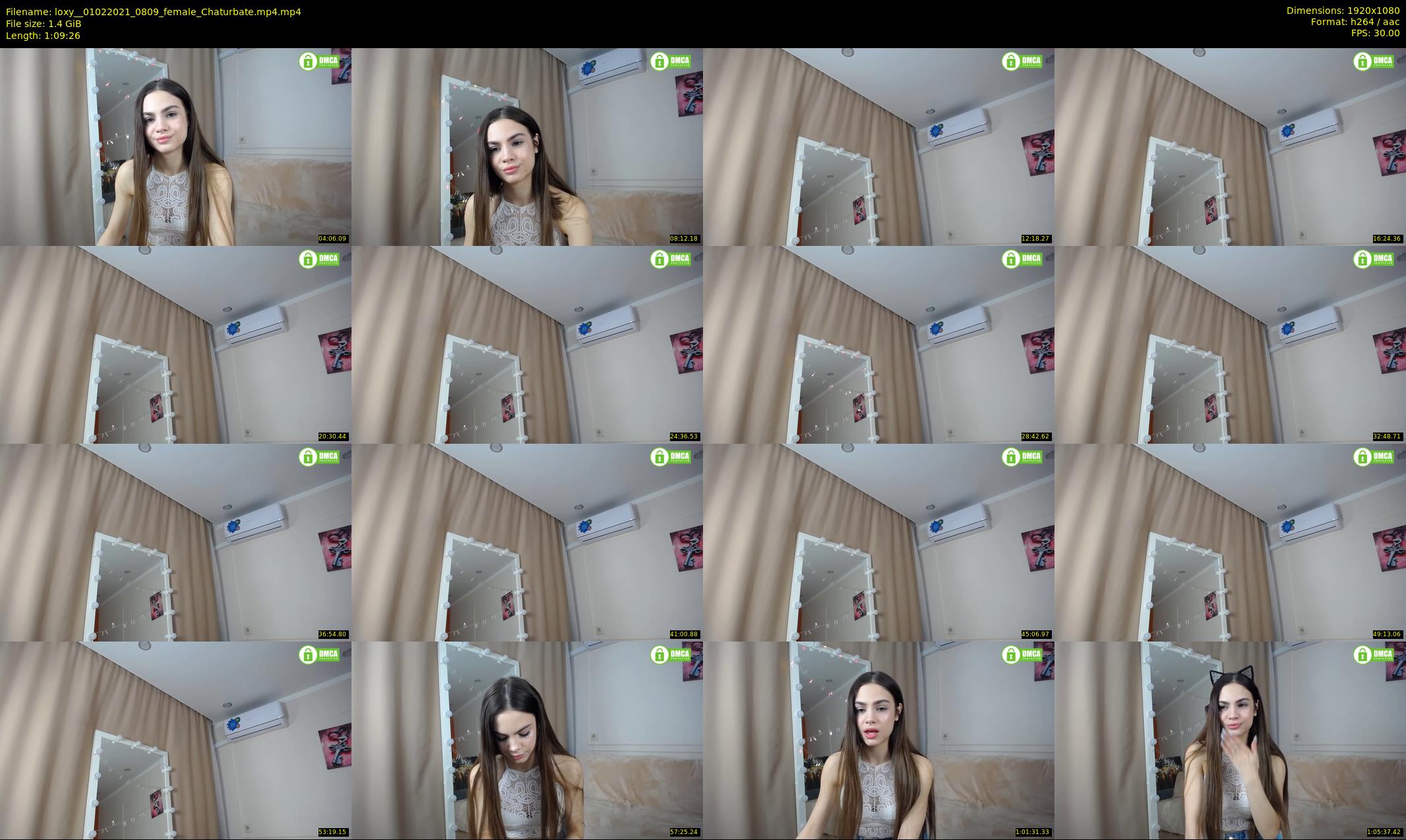 loxy_ — 70 minute Chaturbate female cam show recording, 1080p, Feb 1, 2021