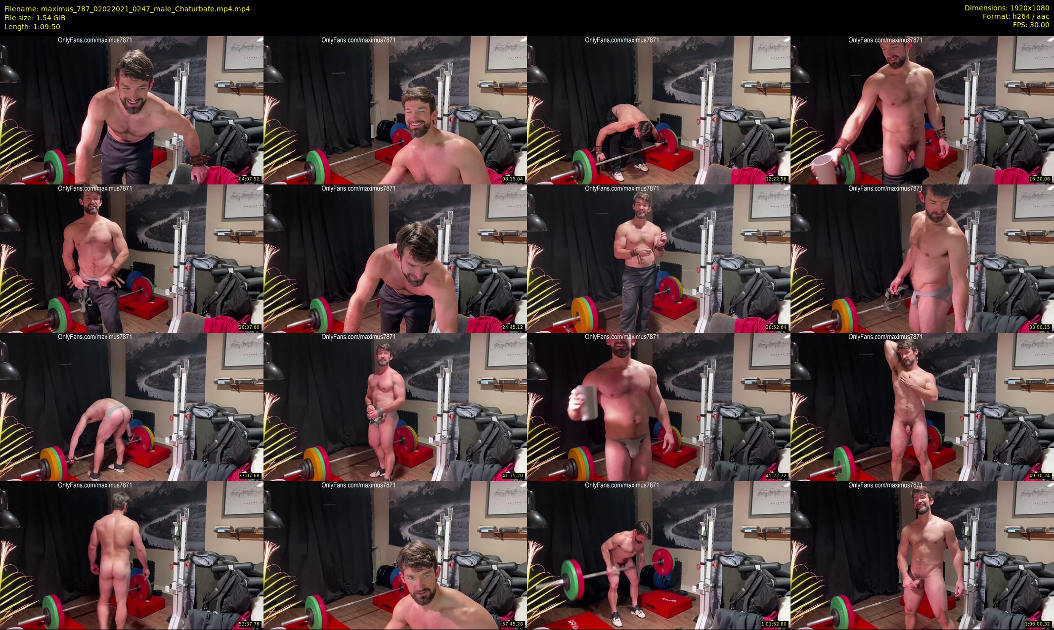 maximus_787 — 70 minute Chaturbate male cam show recording, 1080p, Feb 2, 2021
