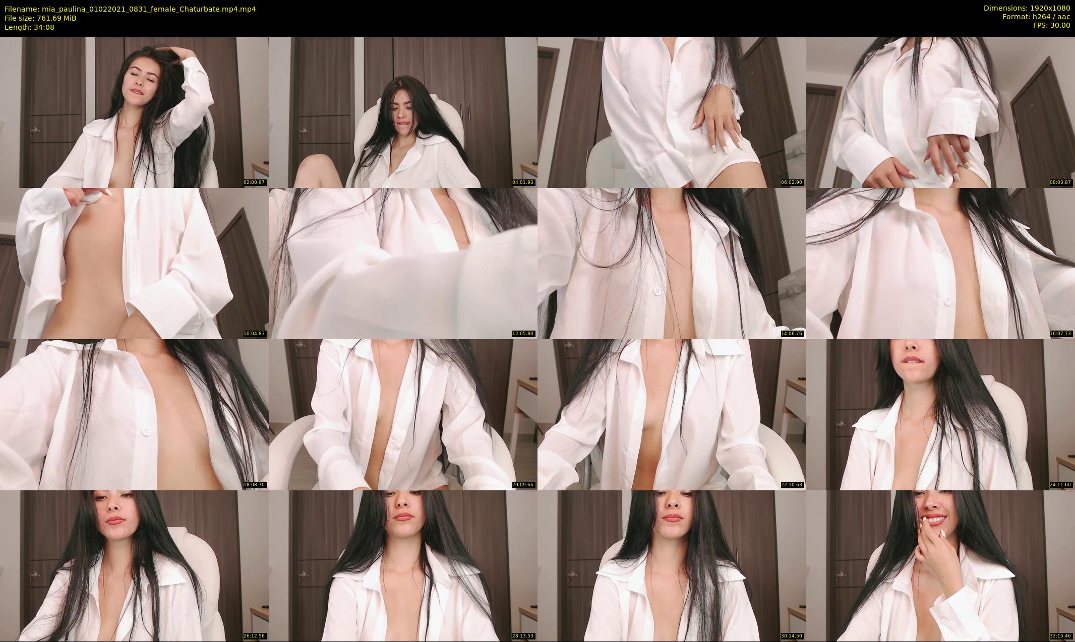 mia_paulina — 35 minute Chaturbate female cam show recording, 1080p, Feb 1, 2021