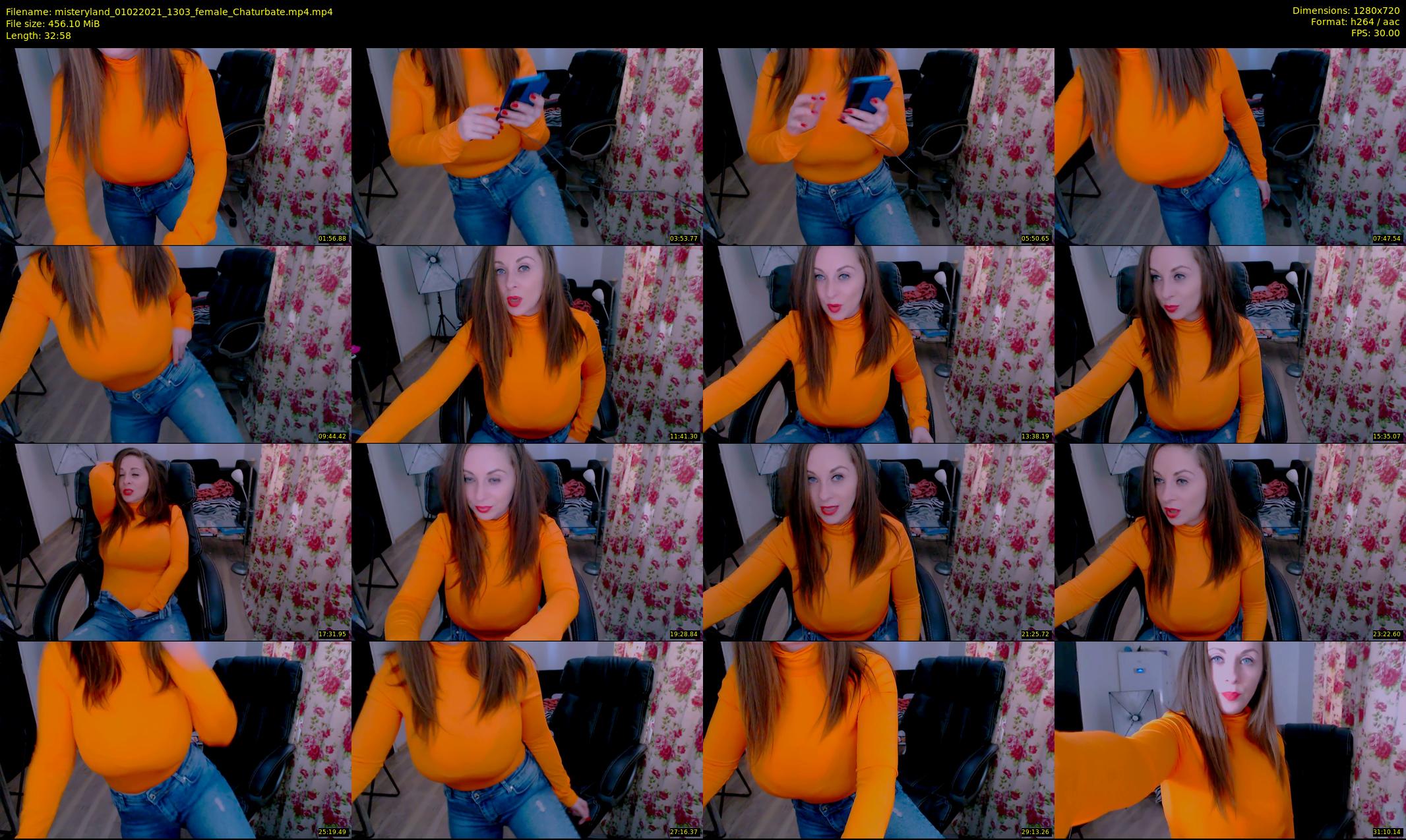 misteryland — 33 minute Chaturbate couple cam show recording, 720p, Feb 1, 2021