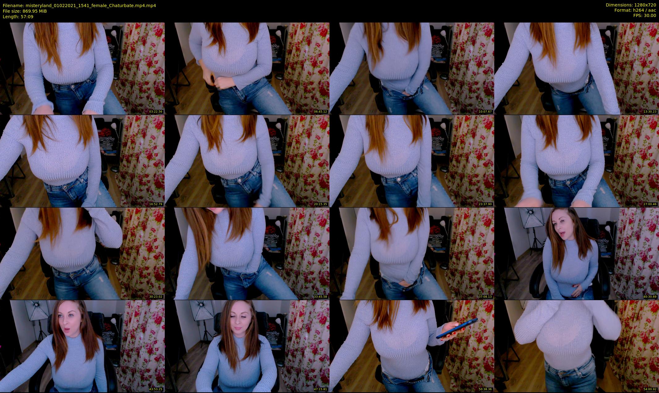 misteryland — 58 minute Chaturbate couple cam show recording, 720p, Feb 1, 2021